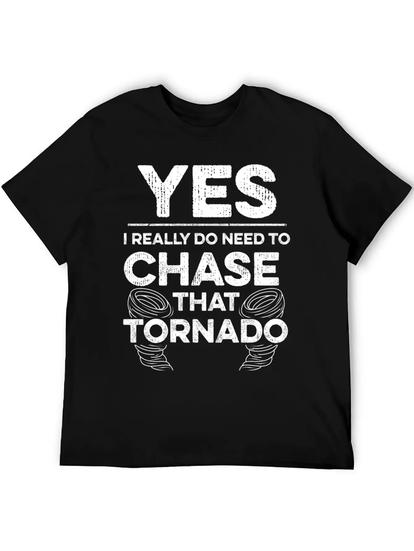 Tornado Chasing Design For A Storm Spotter Unisex Short Sleeve Soft Cotton T-Shirt – Casual Everyday Wear
