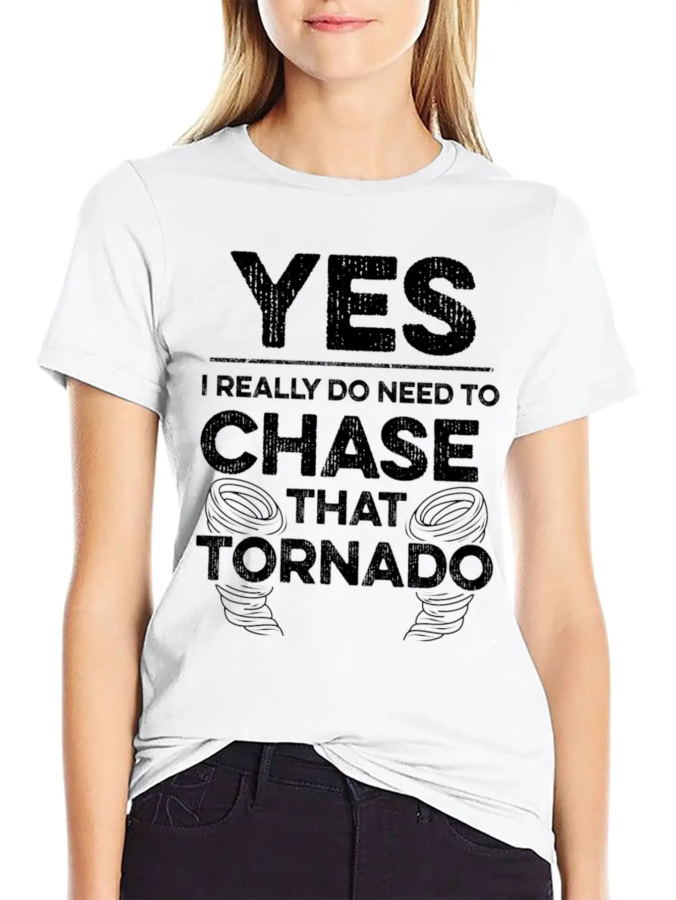 Tornado Chasing Design For A Storm Spotter Unisex Short Sleeve Soft Cotton T-Shirt – Casual Everyday Wear
