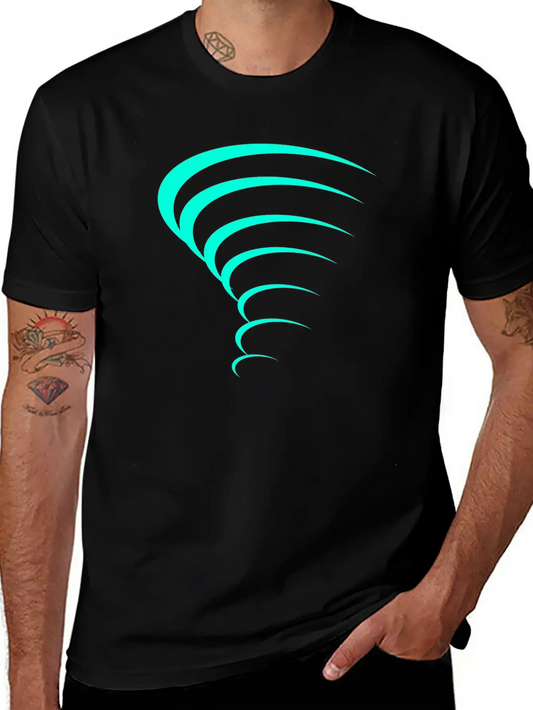Tornado Design Stylish Everyday T-Shirt – Unisex Basic Cotton Tee
