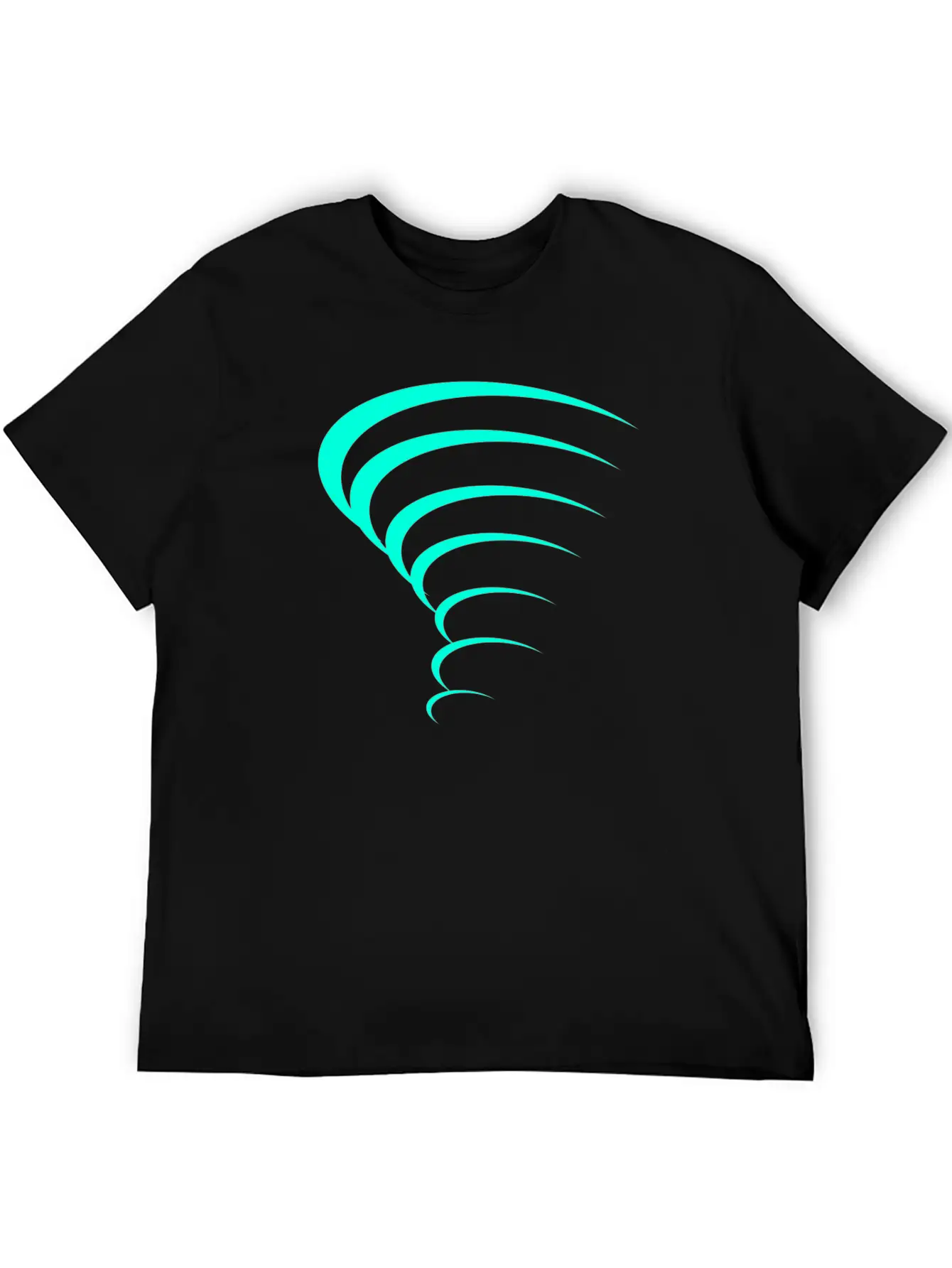 Tornado Design Stylish Everyday T-Shirt – Unisex Basic Cotton Tee