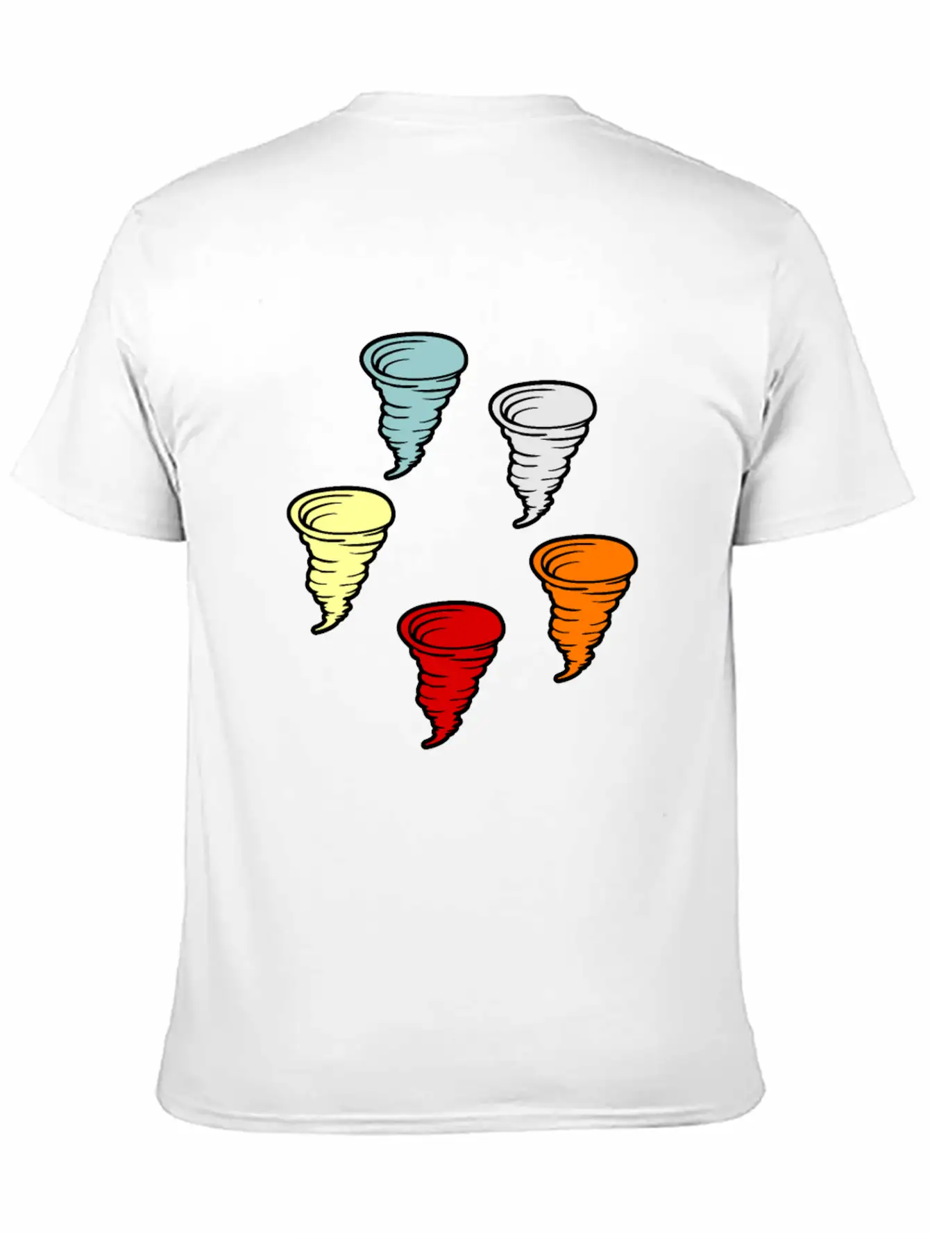 Tornado Unisex Short Sleeve Soft Cotton T-Shirt – Casual Everyday Wear