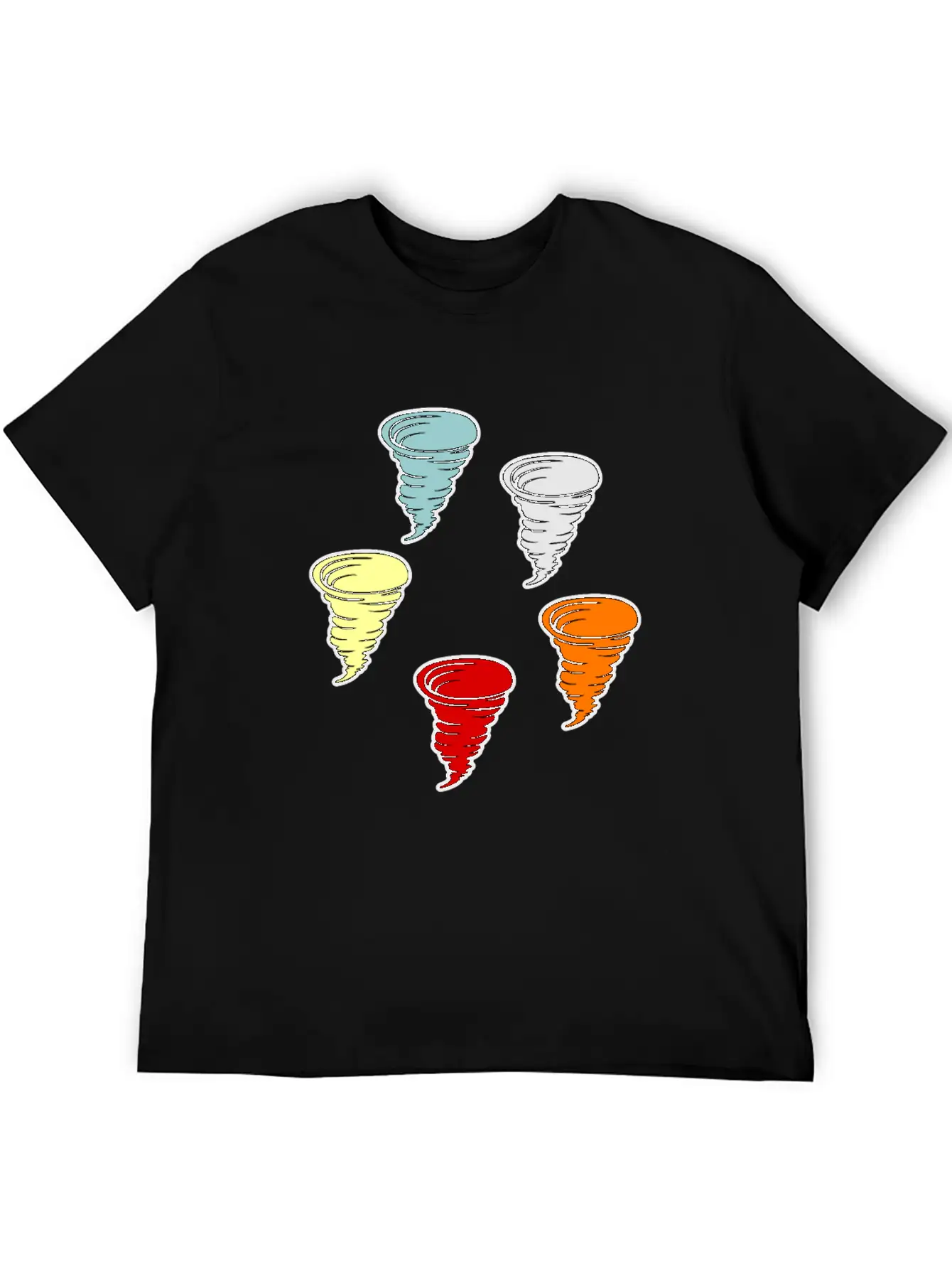Tornado Unisex Short Sleeve Soft Cotton T-Shirt – Casual Everyday Wear