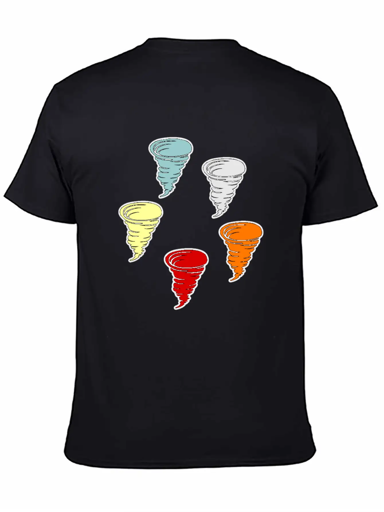 Tornado Unisex Short Sleeve Soft Cotton T-Shirt – Casual Everyday Wear