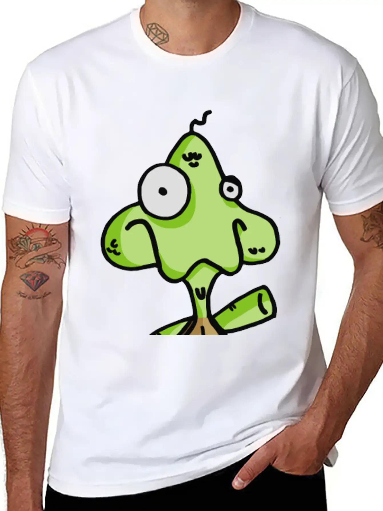 Tortoise Doodle Basic Graphic T-Shirt – Daily Comfort In Soft Cotton