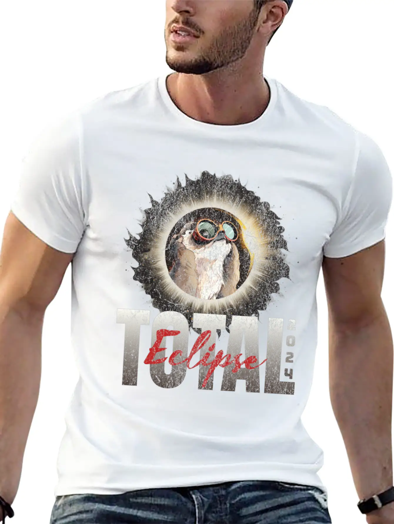 Total Eclipse 2024 Unisex Short Sleeve Soft Cotton T-Shirt – Casual Everyday Wear