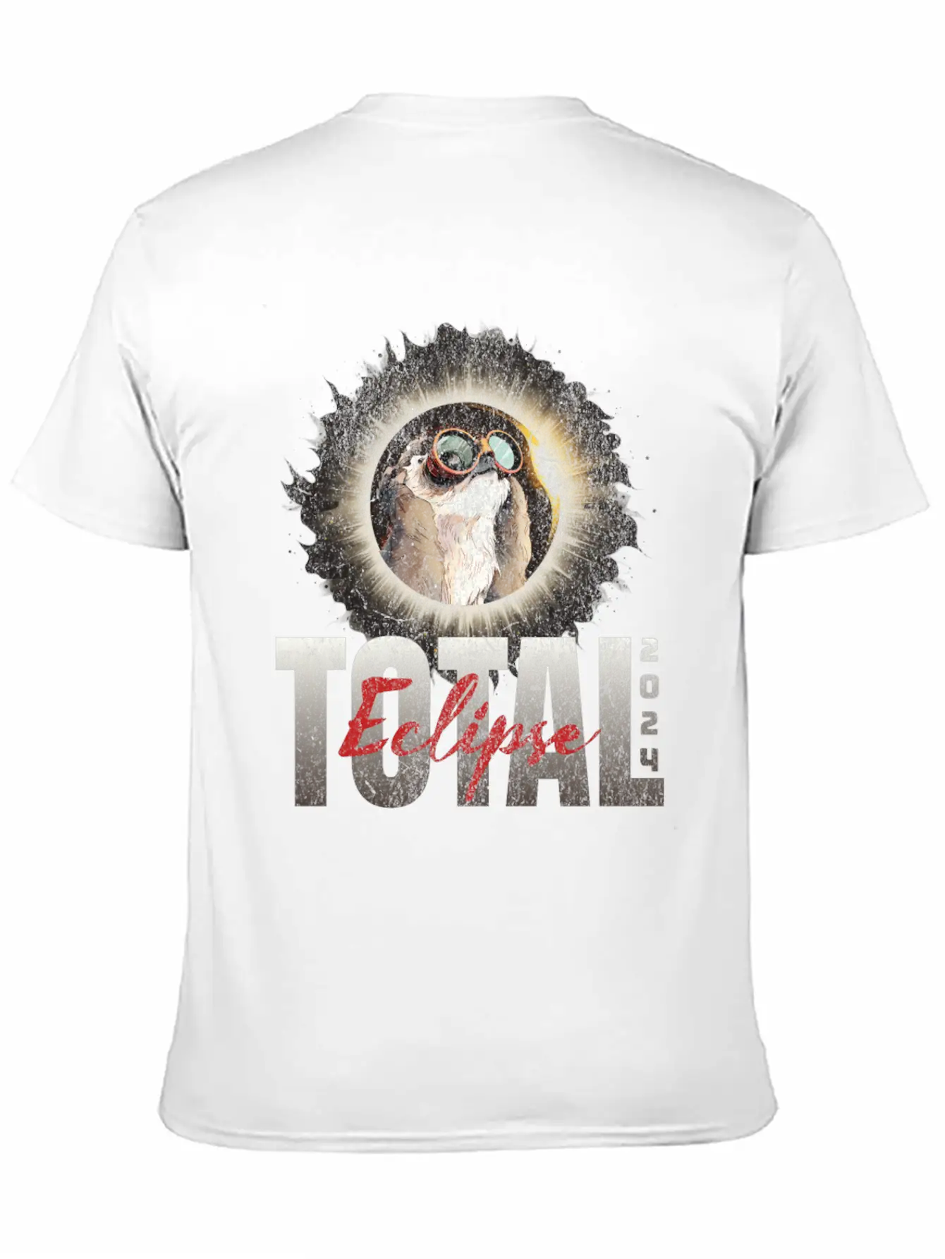 Total Eclipse 2024 Unisex Short Sleeve Soft Cotton T-Shirt – Casual Everyday Wear