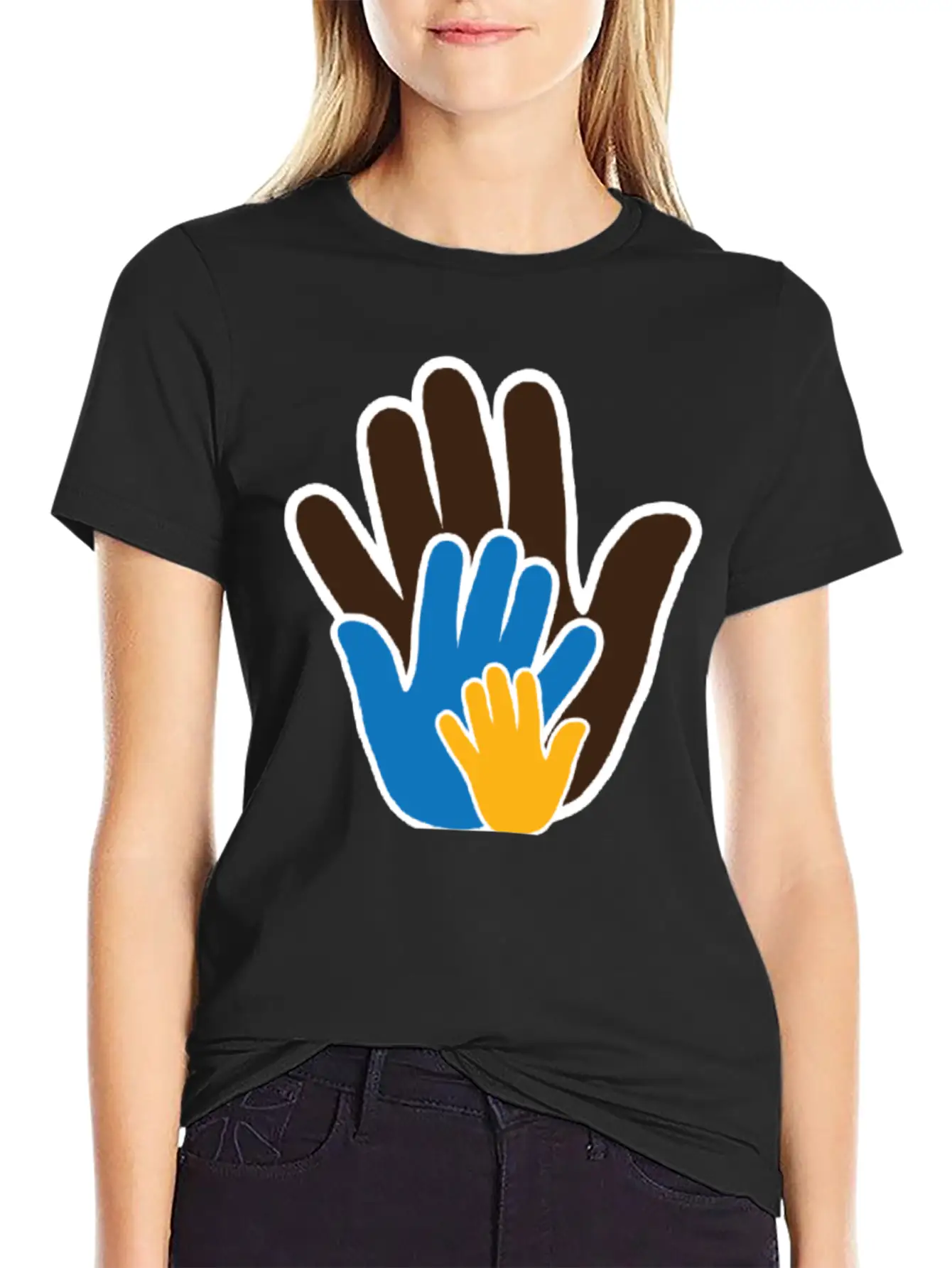 "Touching Lives With Compassionate Creativity Stylish Everyday T-Shirt – Unisex Basic Cotton Tee