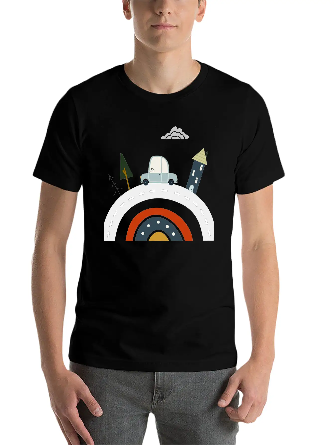 Tour Around The World Stylish Everyday T-Shirt – Unisex Basic Cotton Tee