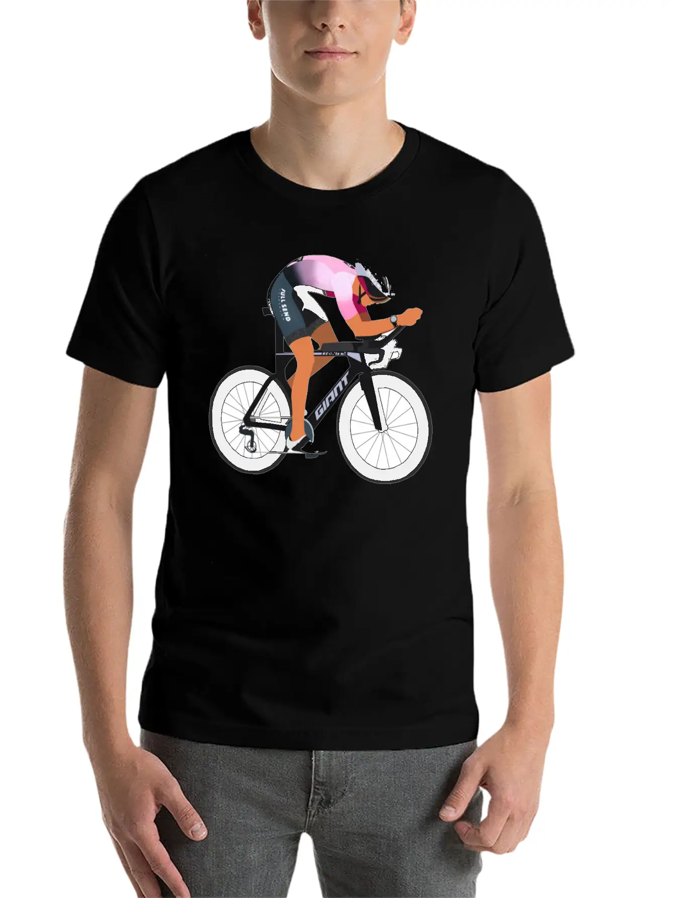 Tour De France 47 Unisex Short Sleeve Soft Cotton T-Shirt – Casual Everyday Wear