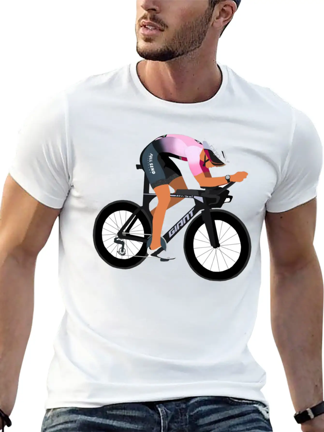 Tour De France 47 Unisex Short Sleeve Soft Cotton T-Shirt – Casual Everyday Wear