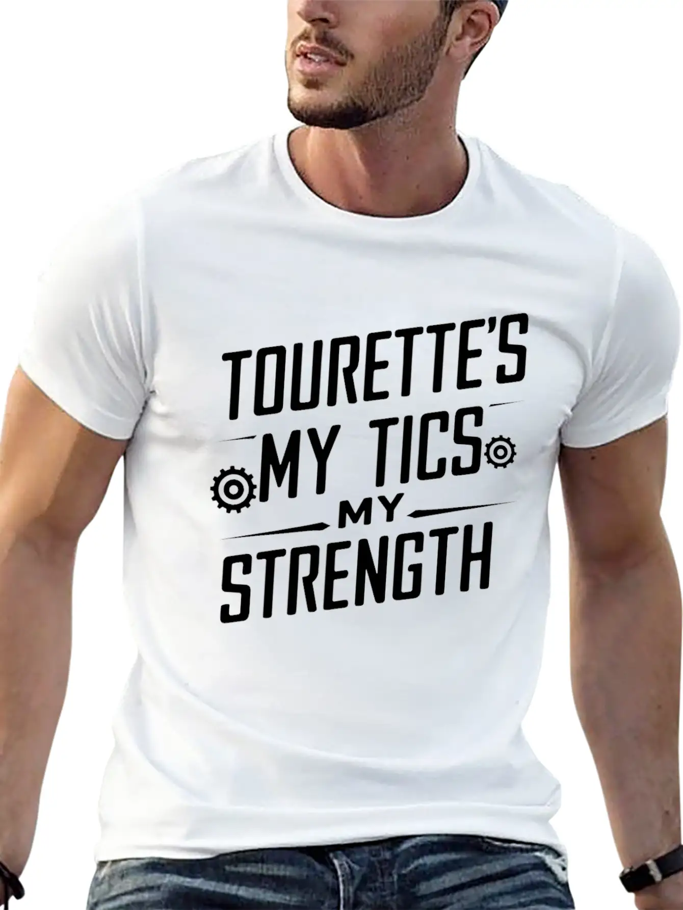 Tourette Syndrome Awareness Neurodiverse Essential Unisex Summer Tee – Soft Cotton Casual Fit
