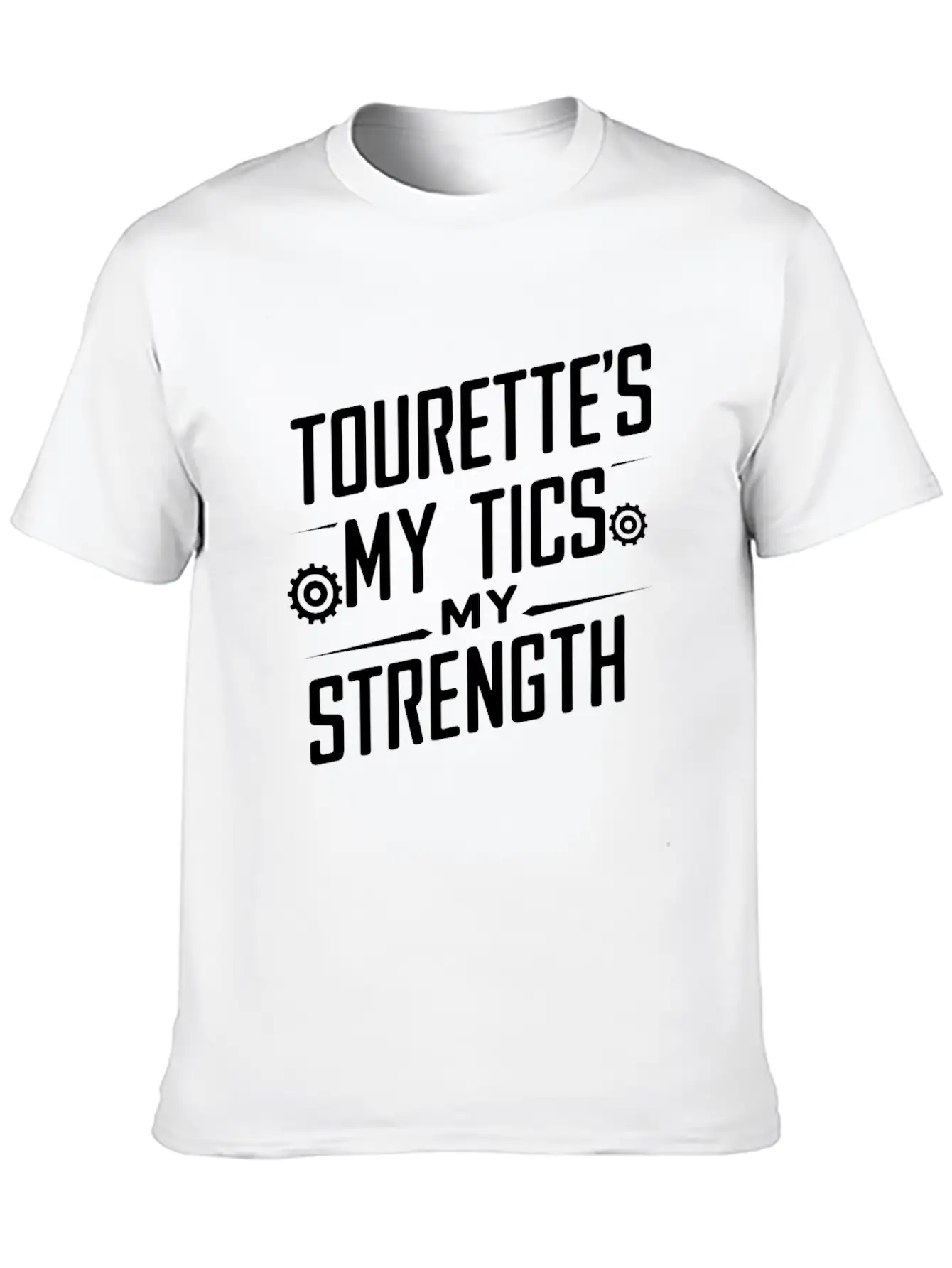 Tourette Syndrome Awareness Neurodiverse Essential Unisex Summer Tee – Soft Cotton Casual Fit