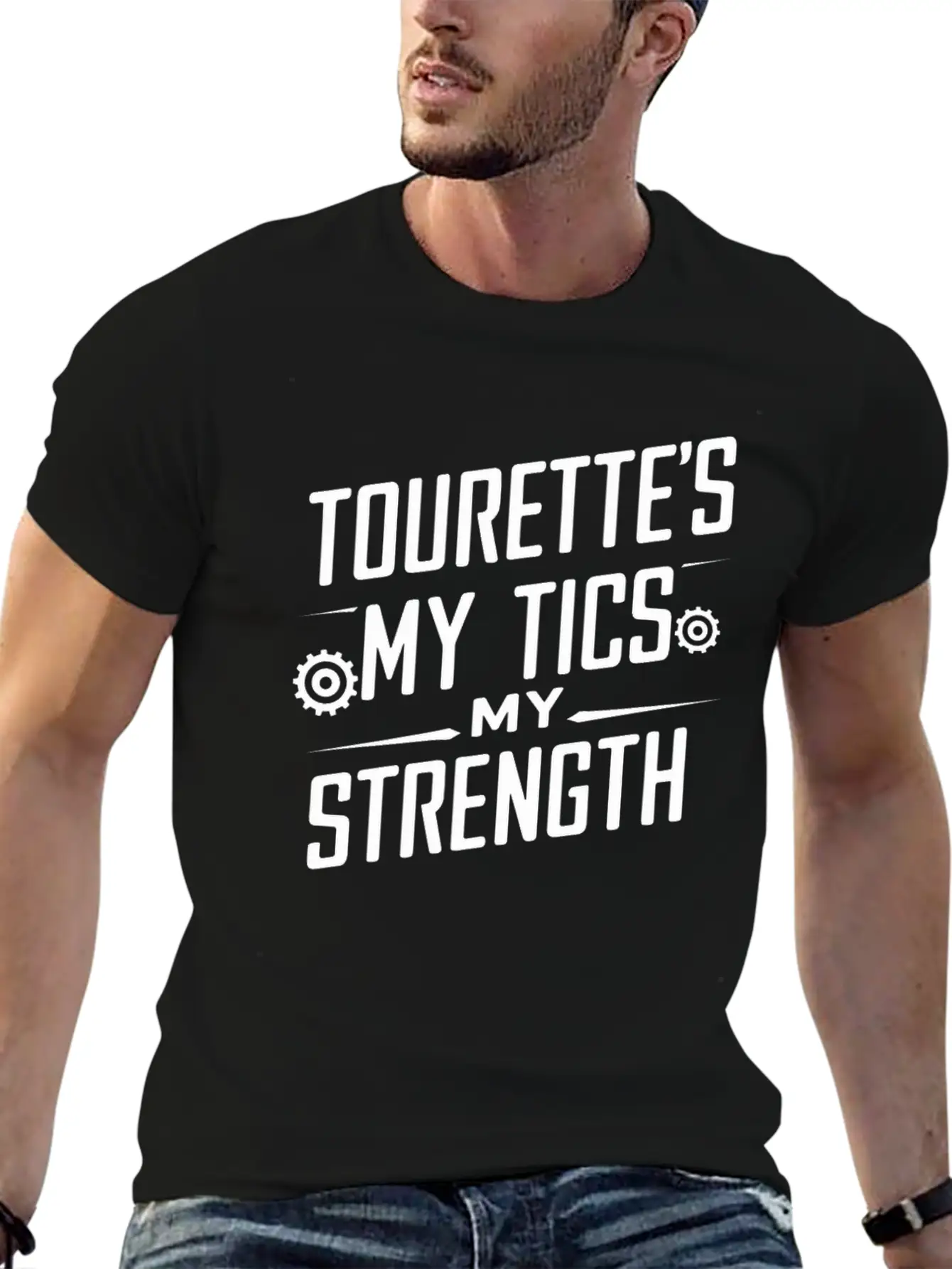 Tourette Syndrome Awareness Neurodiverse Essential Unisex Summer Tee – Soft Cotton Casual Fit