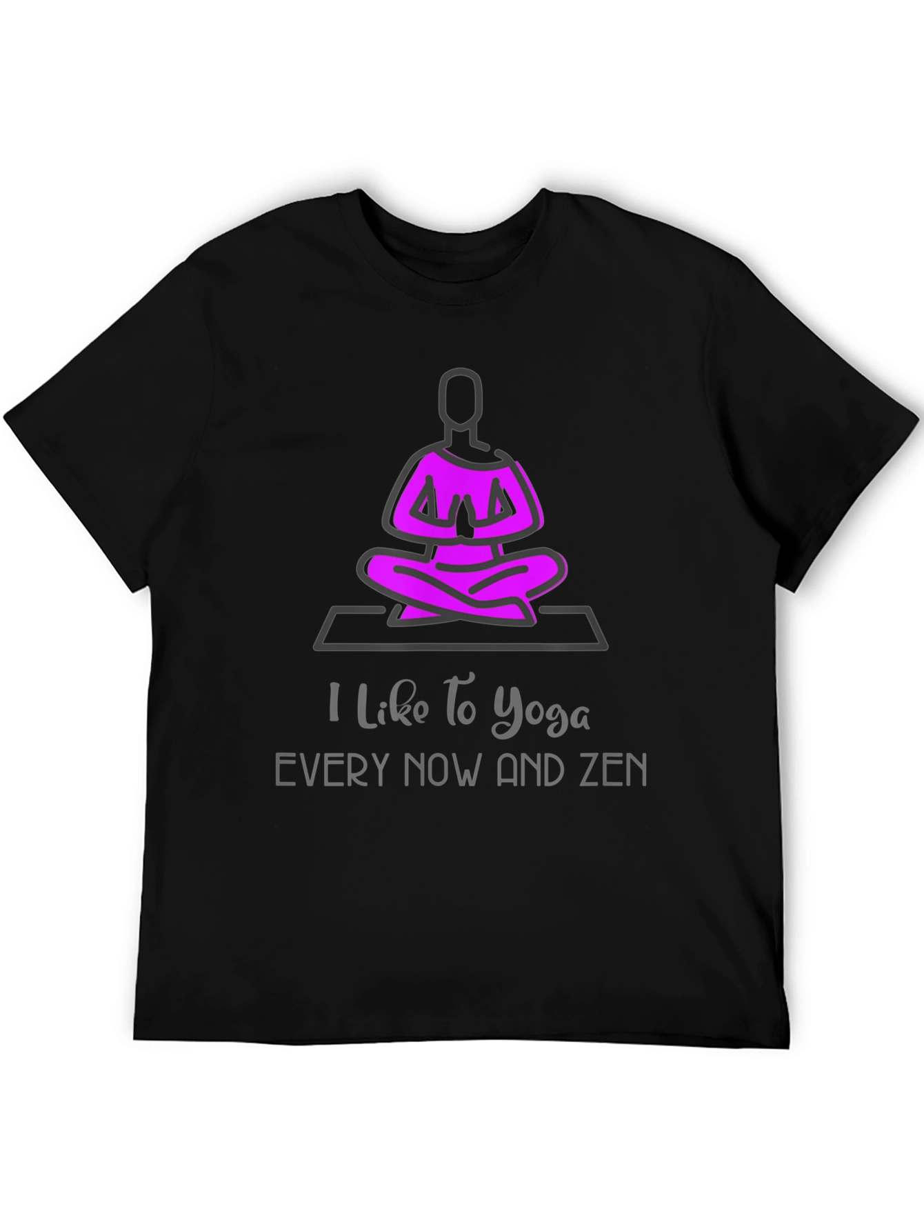 Yoga Zen Graphic Tee - Meditate in Style!