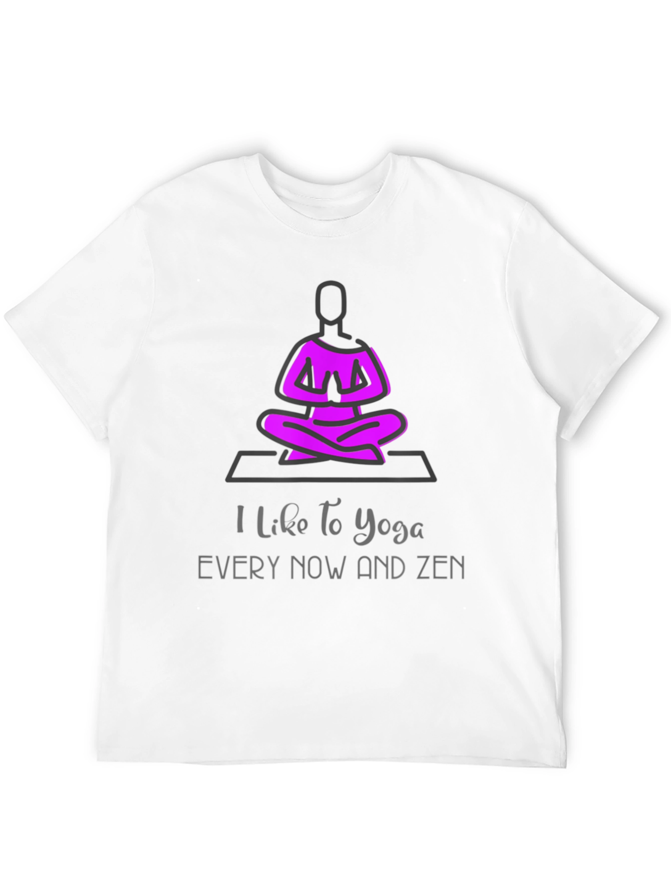 Yoga Zen Graphic Tee - Meditate in Style!