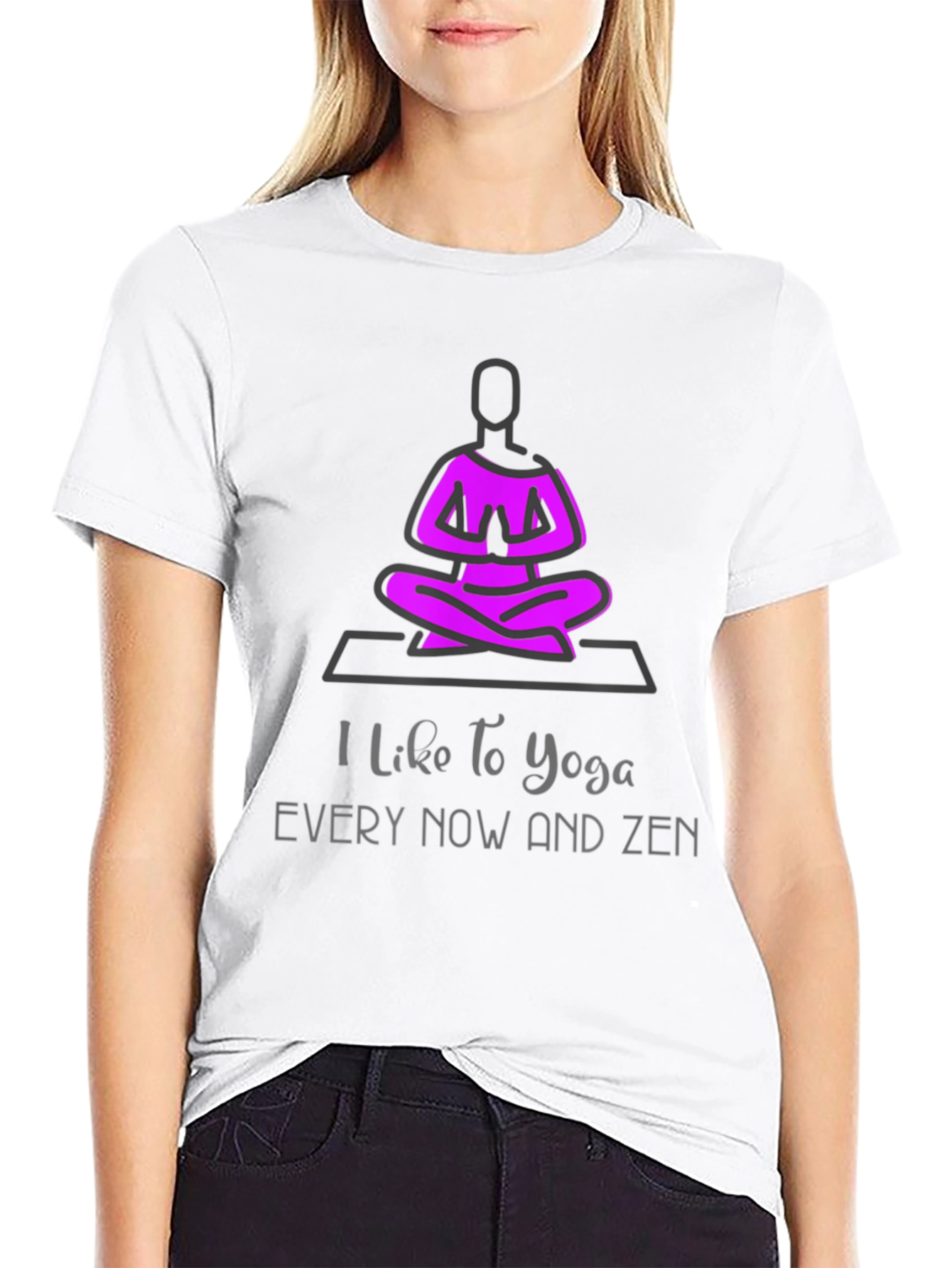 Yoga Zen Graphic Tee - Meditate in Style!
