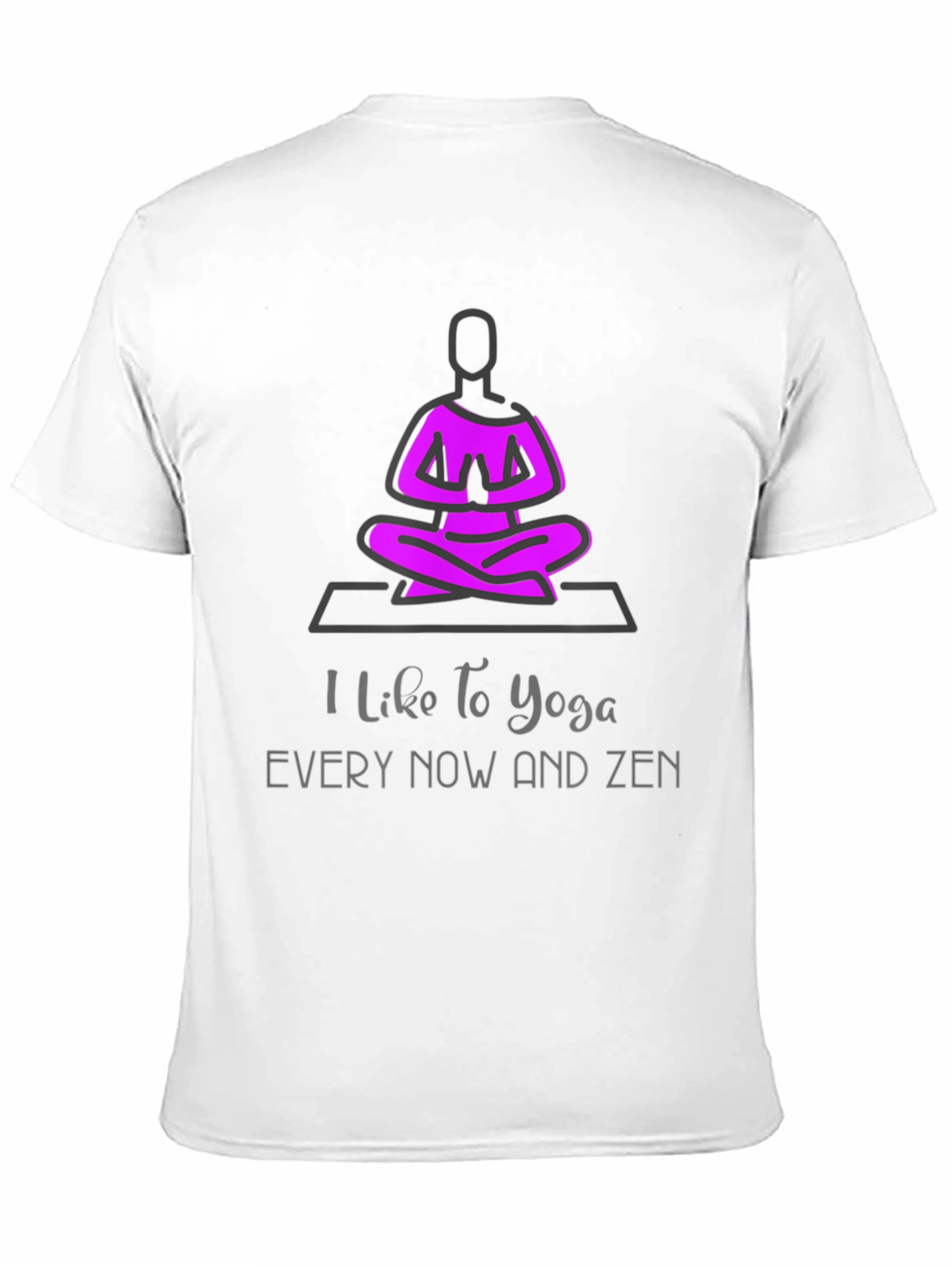 Yoga Zen Graphic Tee - Meditate in Style!