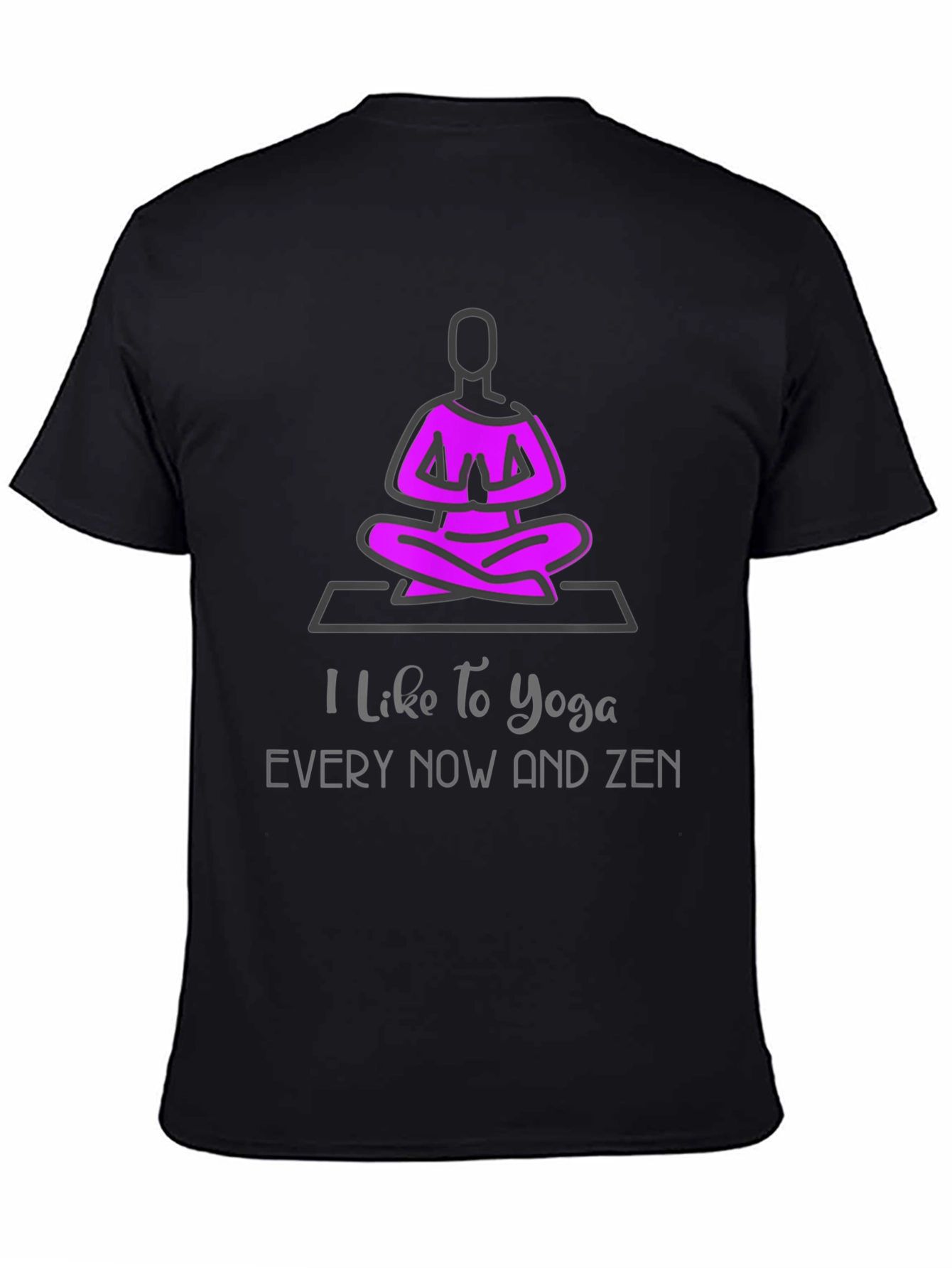 Yoga Zen Graphic Tee - Meditate in Style!