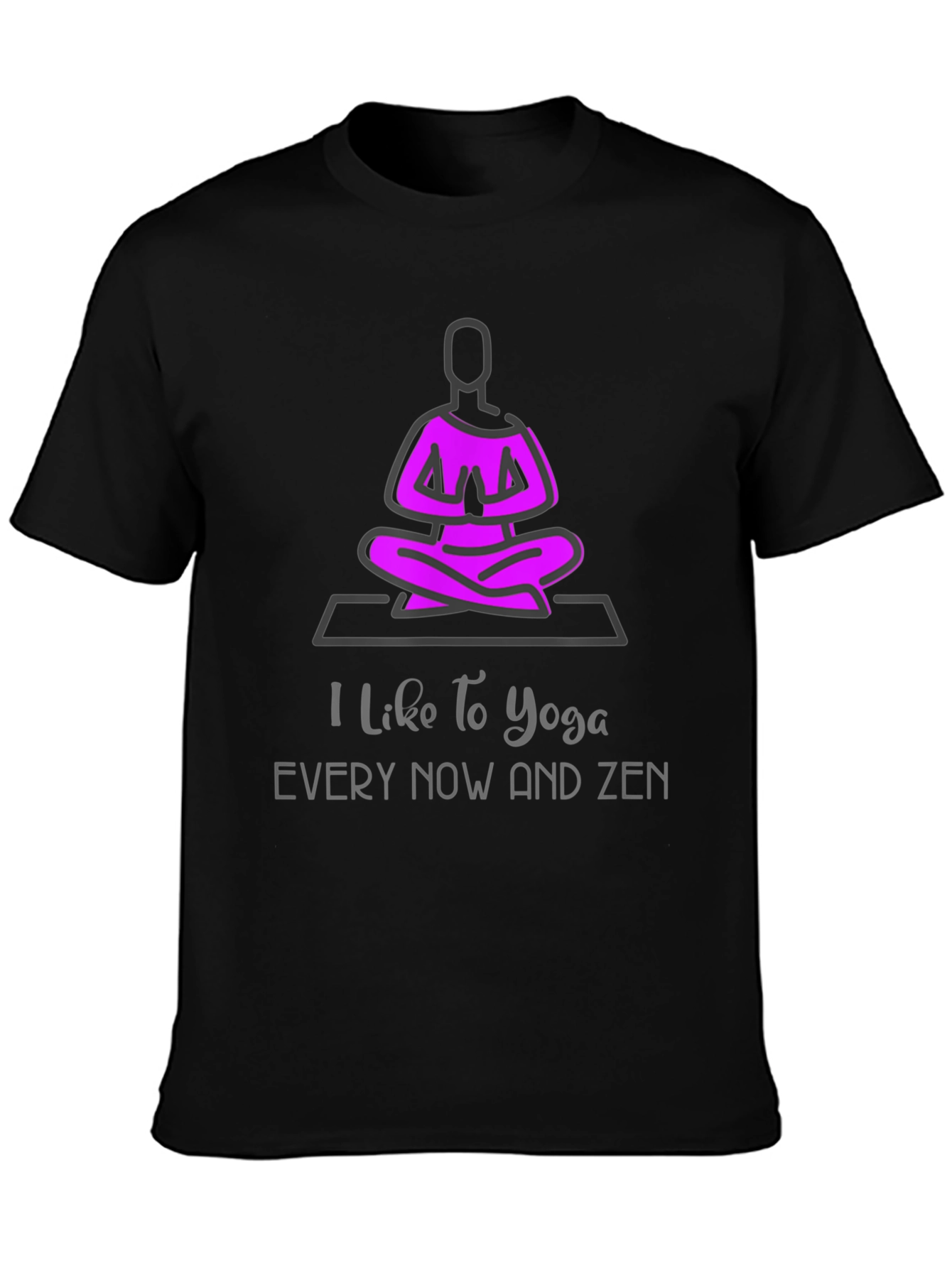 Yoga Zen Graphic Tee - Meditate in Style!