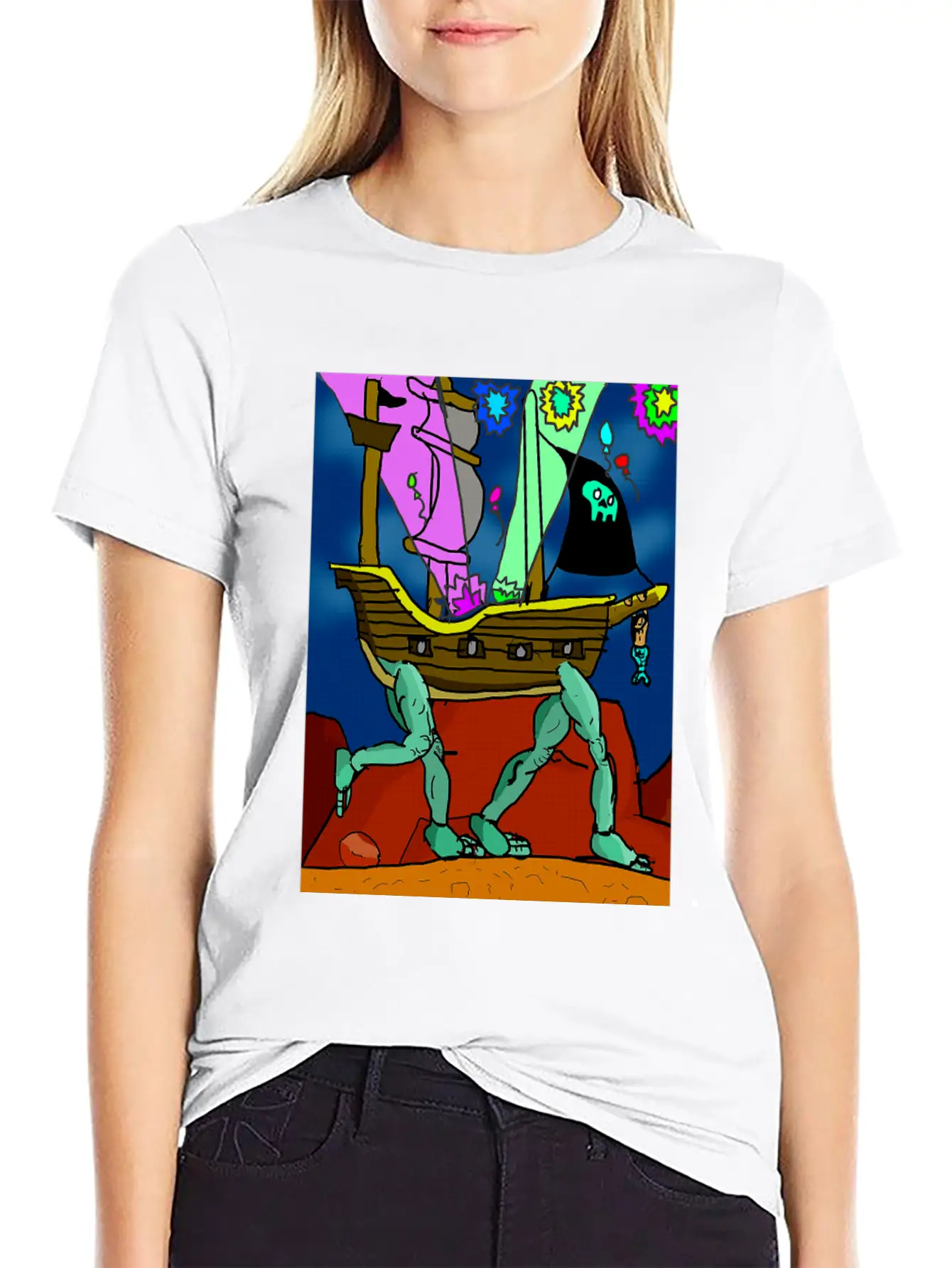 TPPOA Original Classic T Shirt Unisex Short Sleeve Soft Cotton T-Shirt – Casual Everyday Wear