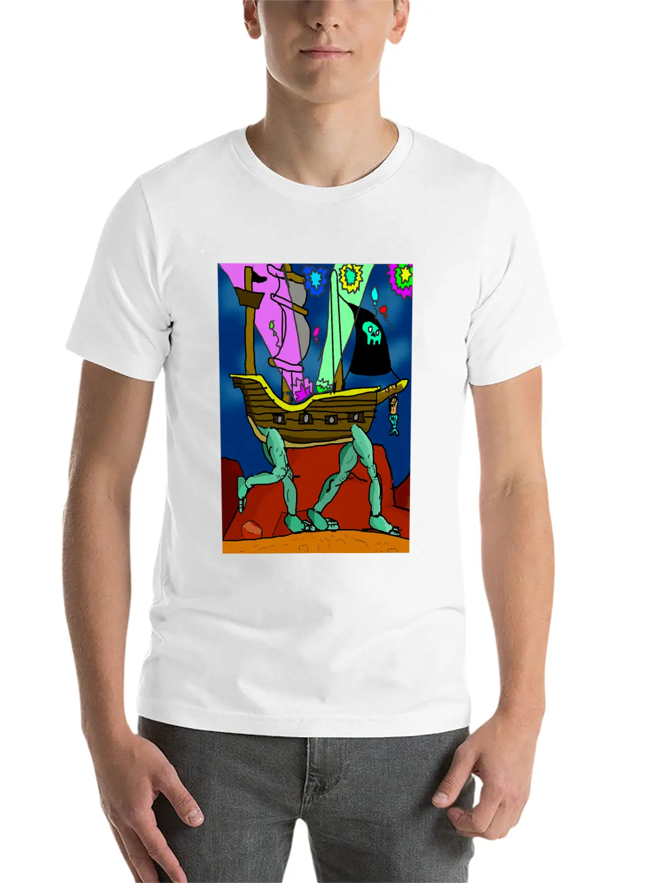 TPPOA Original Classic T Shirt Unisex Short Sleeve Soft Cotton T-Shirt – Casual Everyday Wear