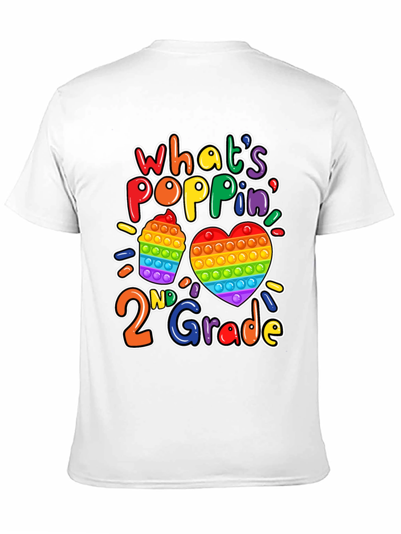 Whats Poppin 2nd Grade T-Shirt