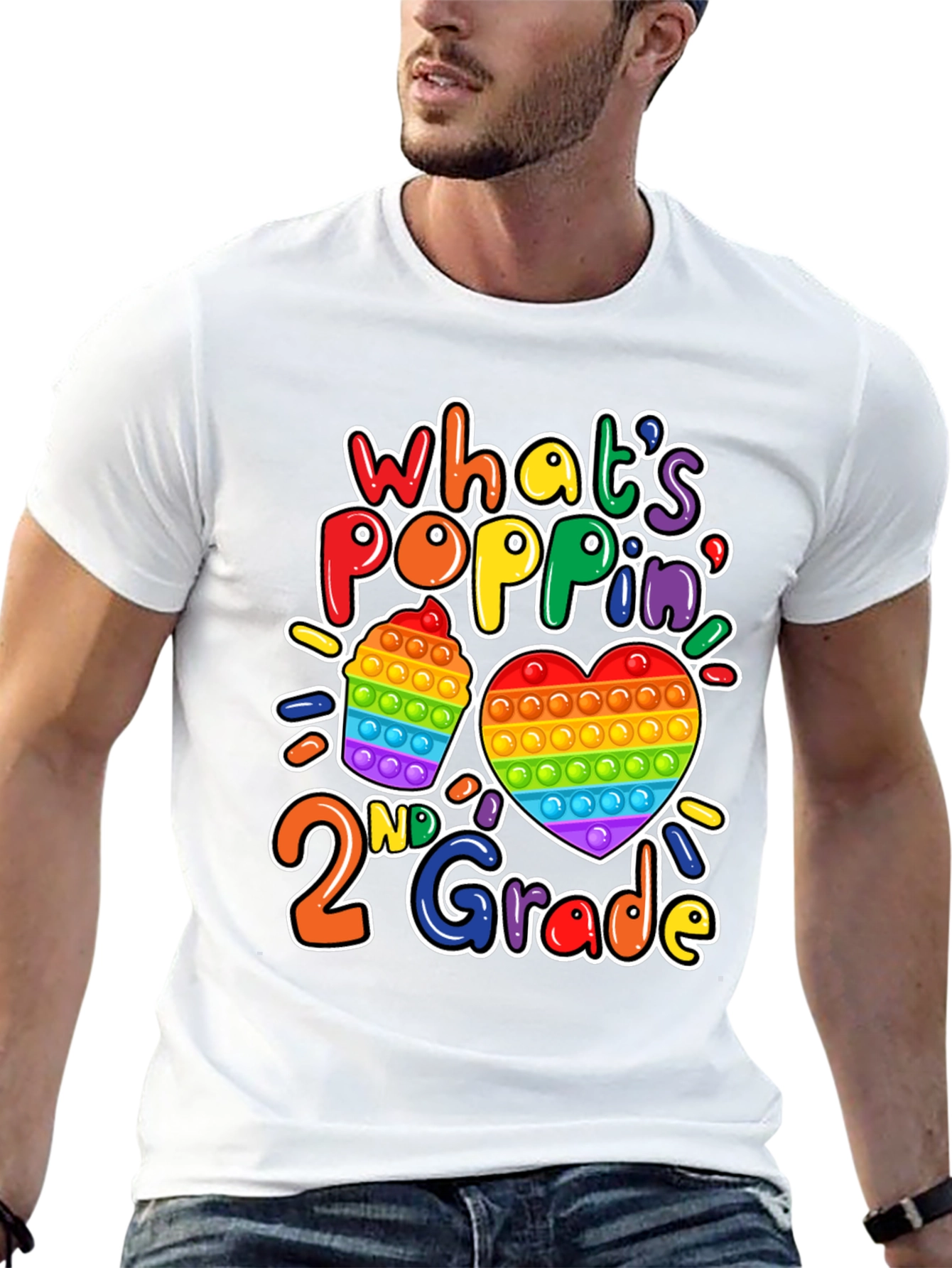 Whats Poppin 2nd Grade T-Shirt
