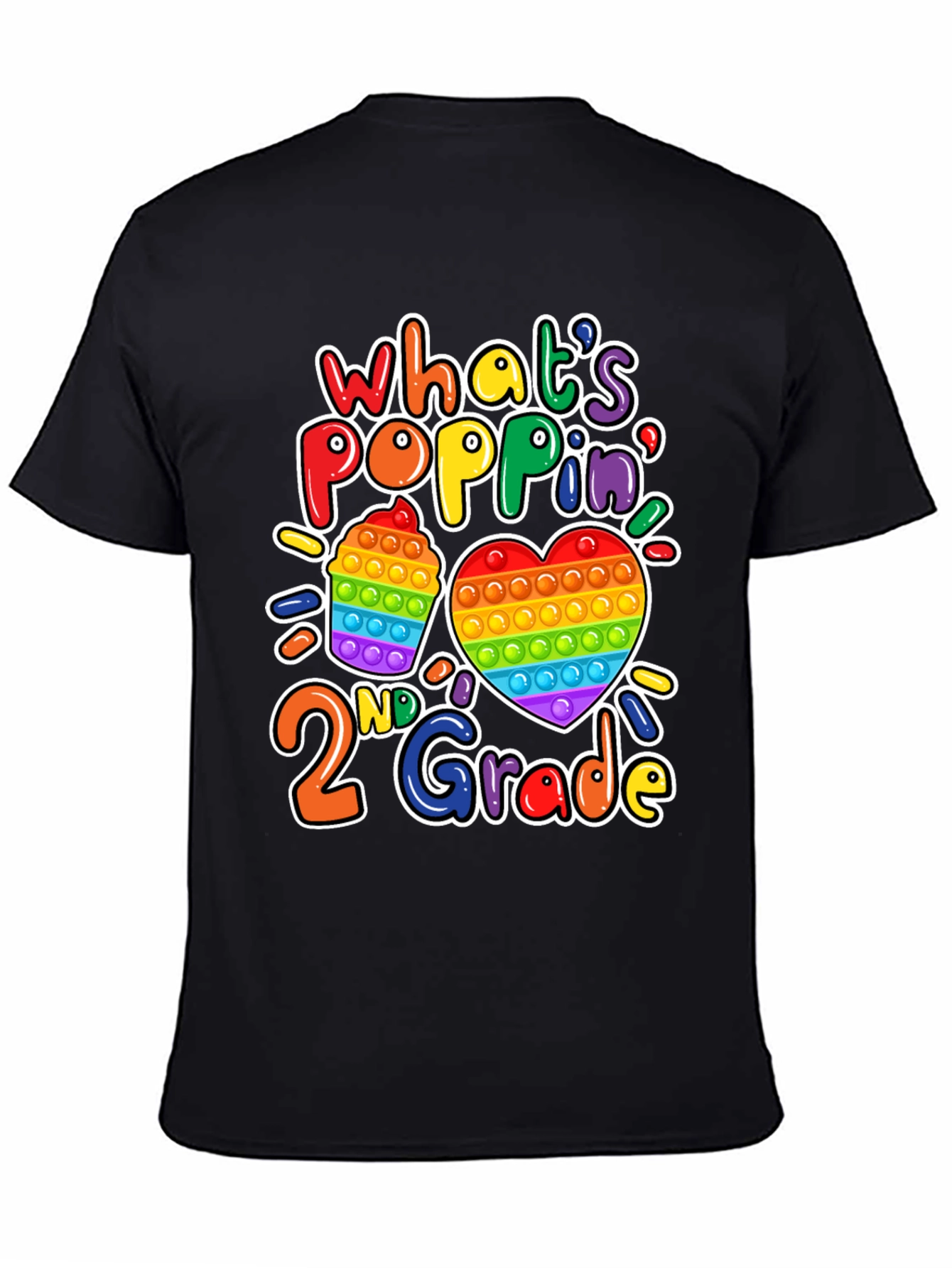 Whats Poppin 2nd Grade T-Shirt