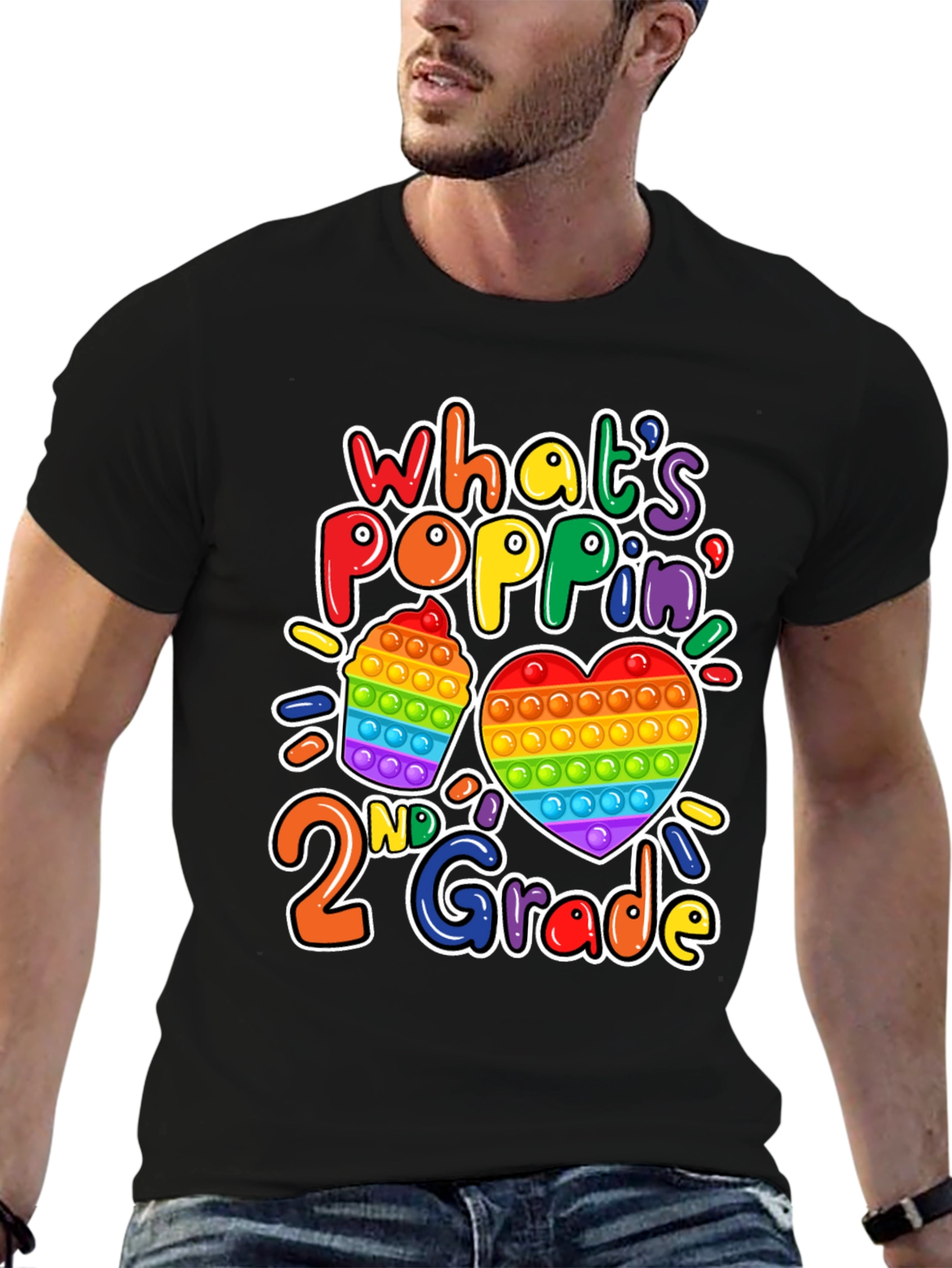 Whats Poppin 2nd Grade T-Shirt
