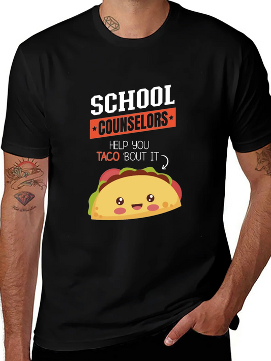 School Counselor Taco T-Shirt