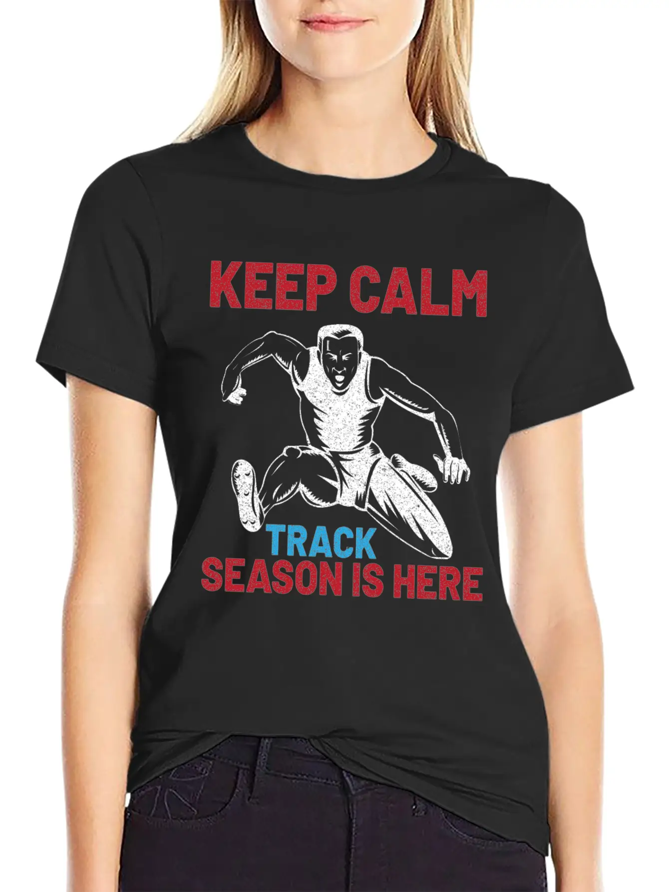 Track And Field Track & Field Runner Running Gift Basic Graphic T-Shirt – Daily Comfort In Soft Cotton