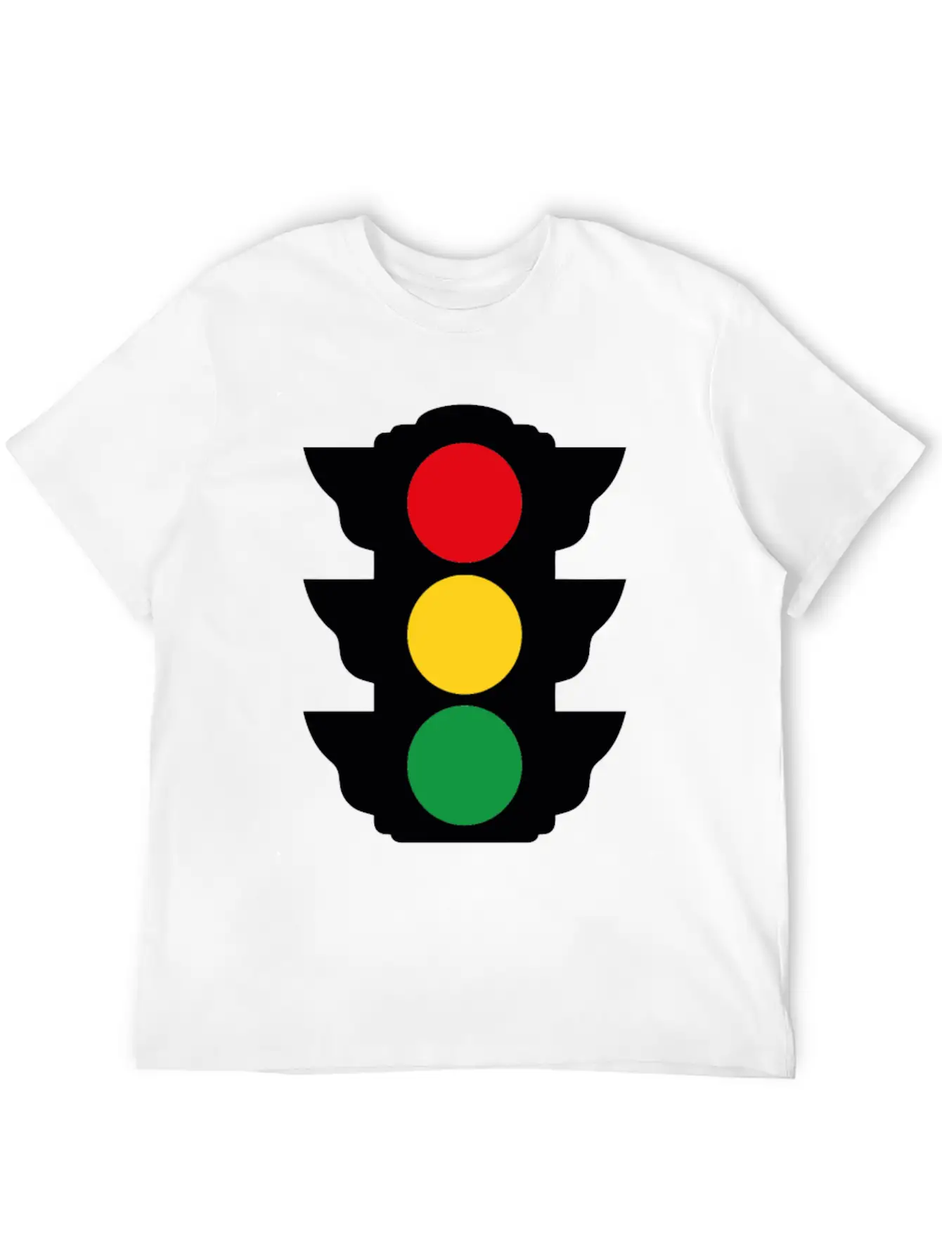 Traffic Lights Funny Tshirt Essential Unisex Summer Tee – Soft Cotton Casual Fit