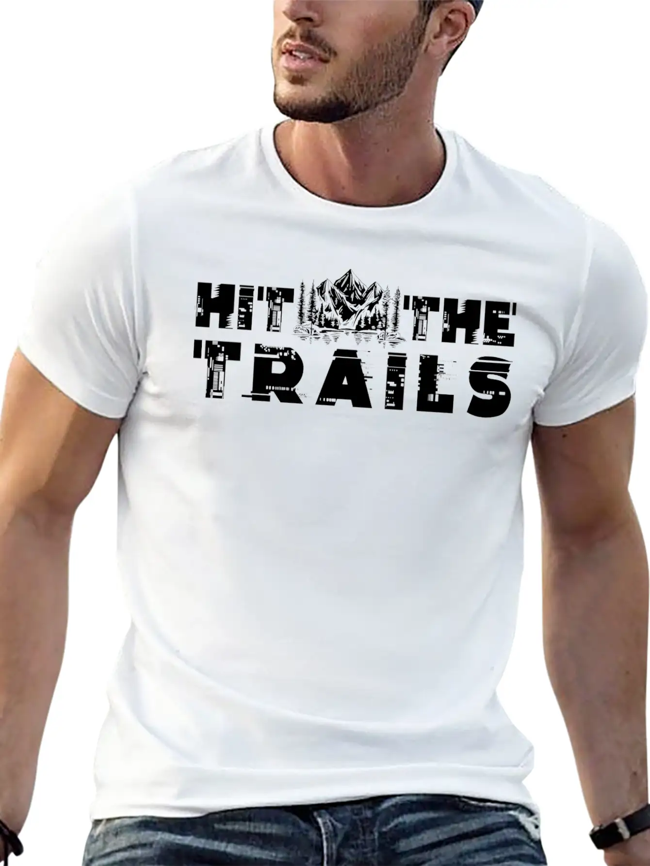 Trail Run UltraTrail Running Berg Trekking Unisex Casual T-Shirt – Clean Design For Daily Comfort