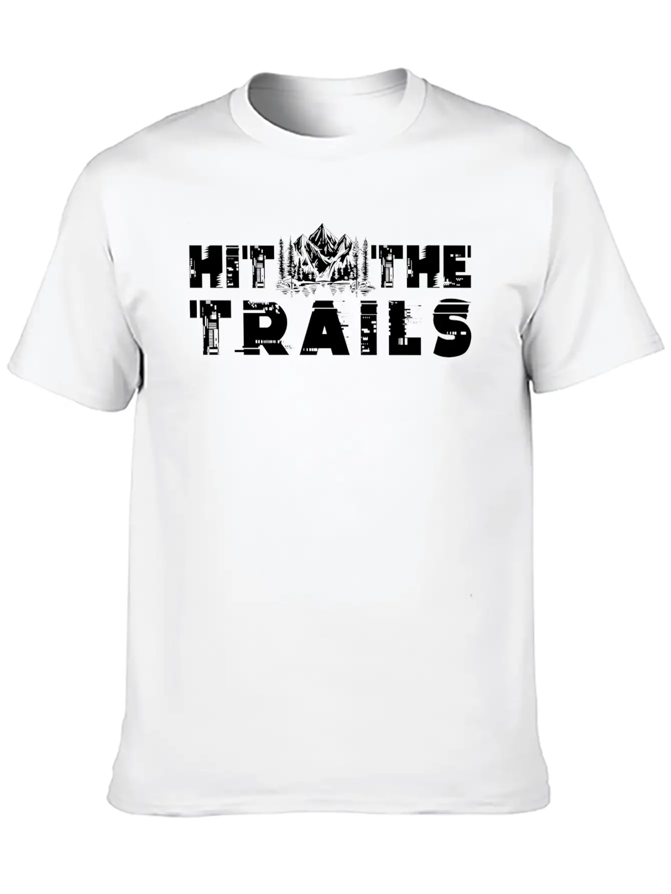 Trail Run UltraTrail Running Berg Trekking Unisex Casual T-Shirt – Clean Design For Daily Comfort