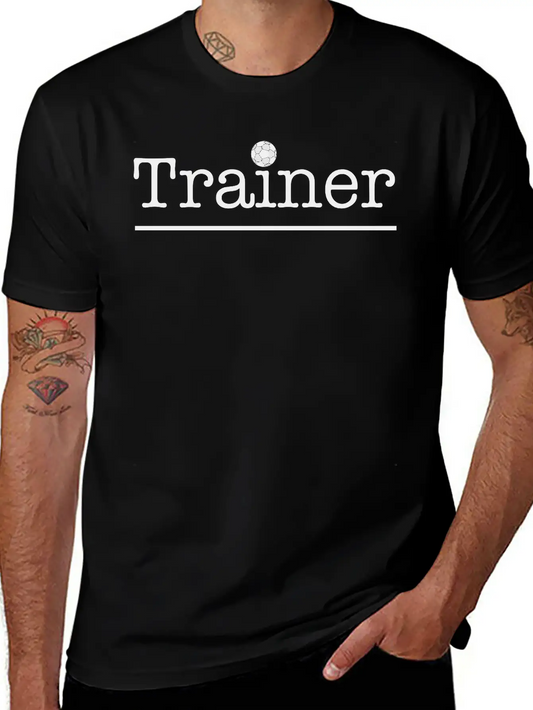 TRAINER Stylish Everyday T-Shirt – Unisex Basic Cotton Tee