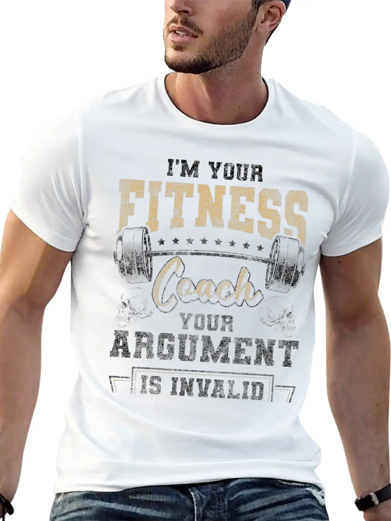 Trainer Workout Bodybuilder Studio Comfortable Minimalist Graphic Tee – Summer Style Essential