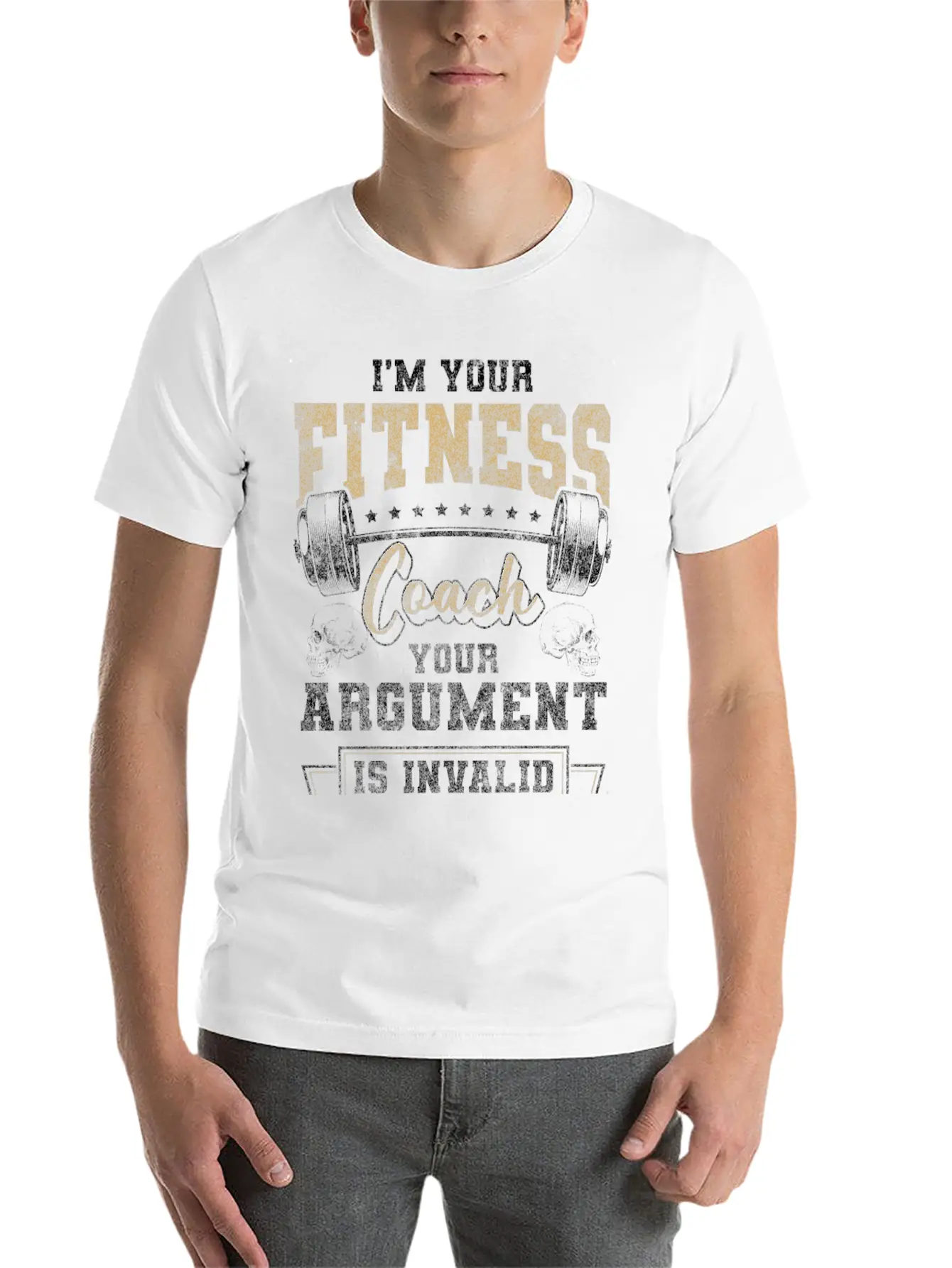Trainer Workout Bodybuilder Studio Comfortable Minimalist Graphic Tee – Summer Style Essential