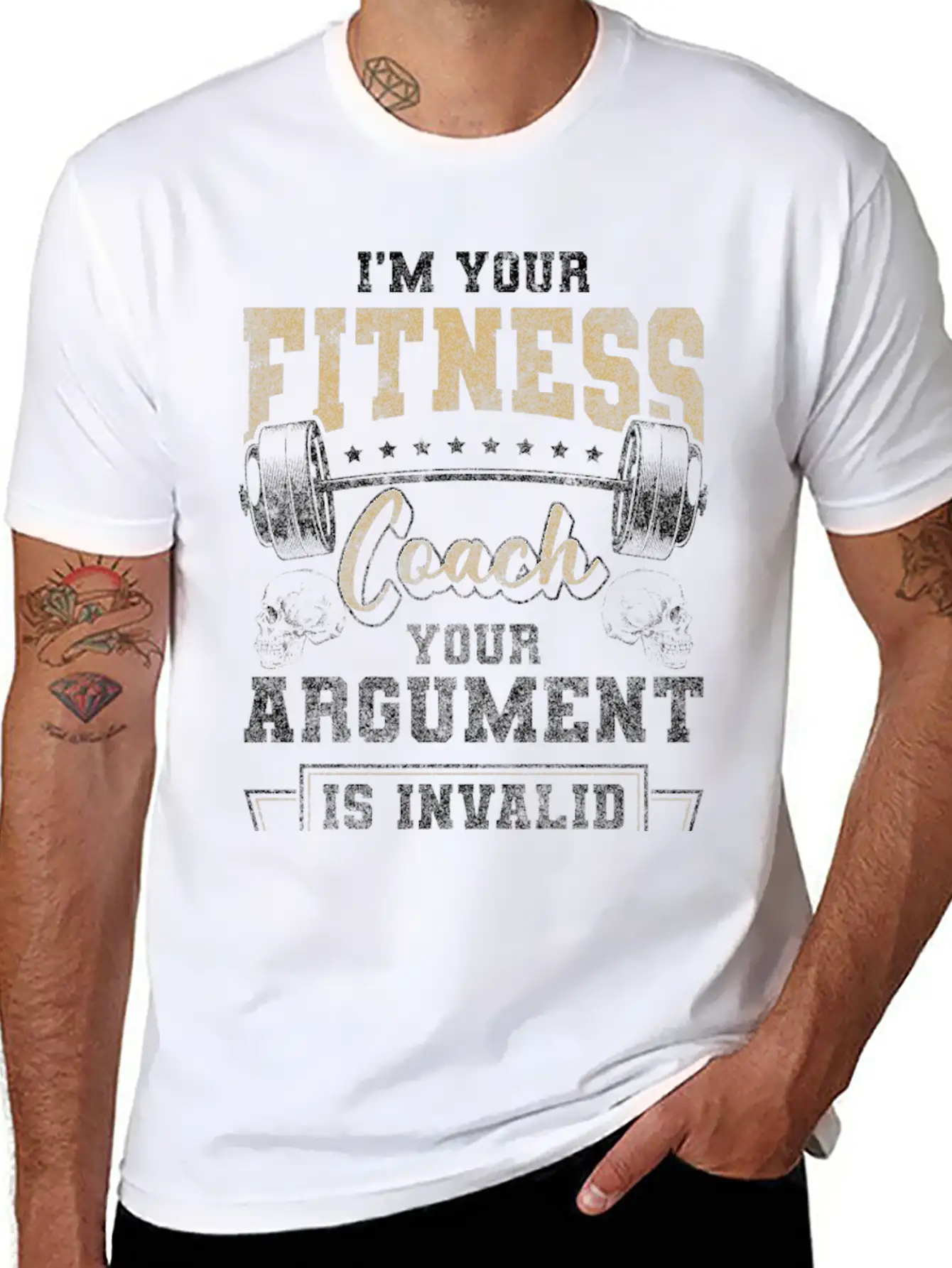 Trainer Workout Bodybuilder Studio Comfortable Minimalist Graphic Tee – Summer Style Essential