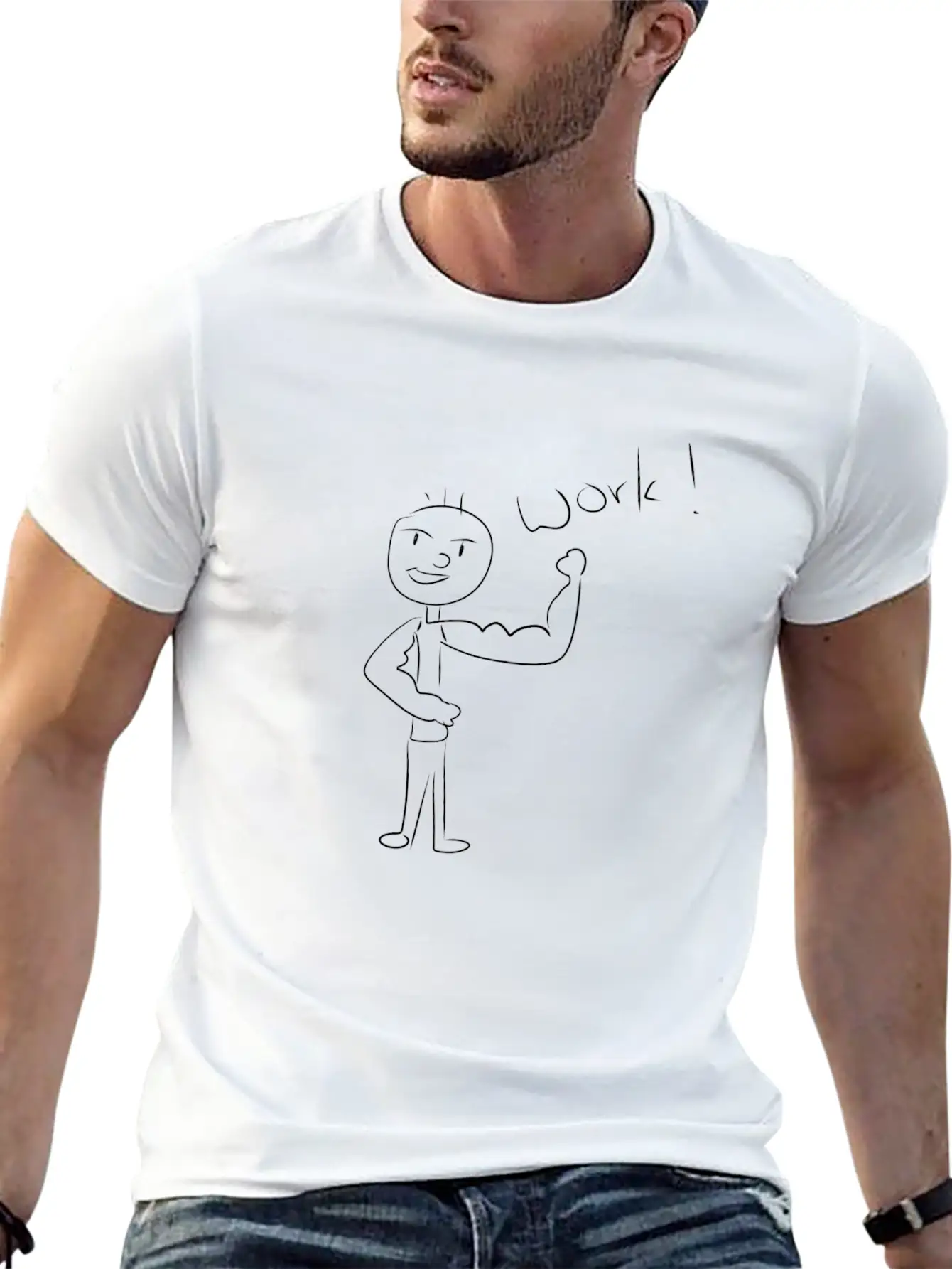 Training Motivation Sport Unisex Casual T-Shirt – Clean Design For Daily Comfort