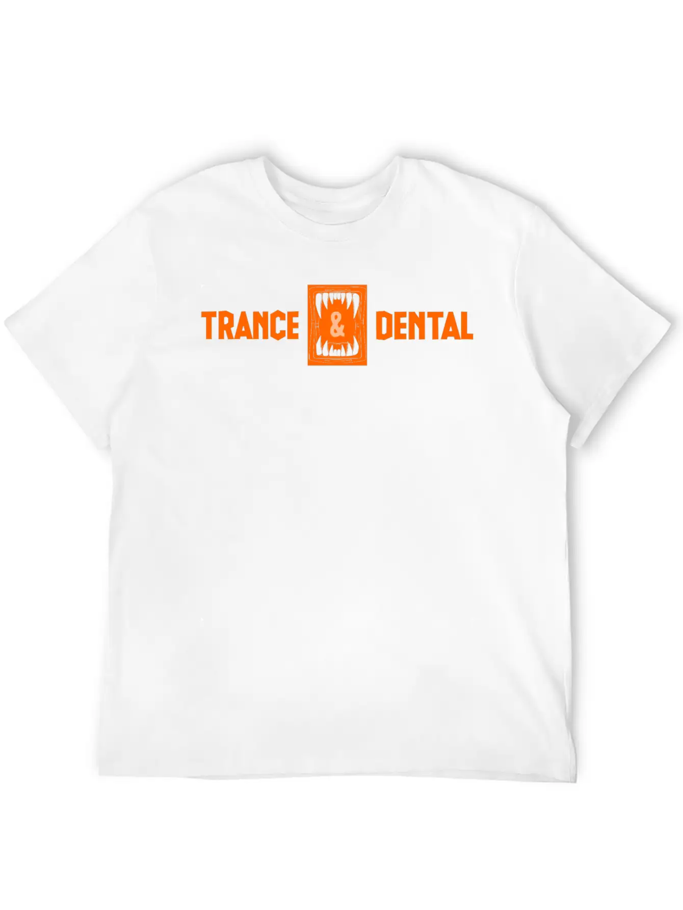 TRANCE DENTAL Unisex Short Sleeve Soft Cotton T-Shirt – Casual Everyday Wear