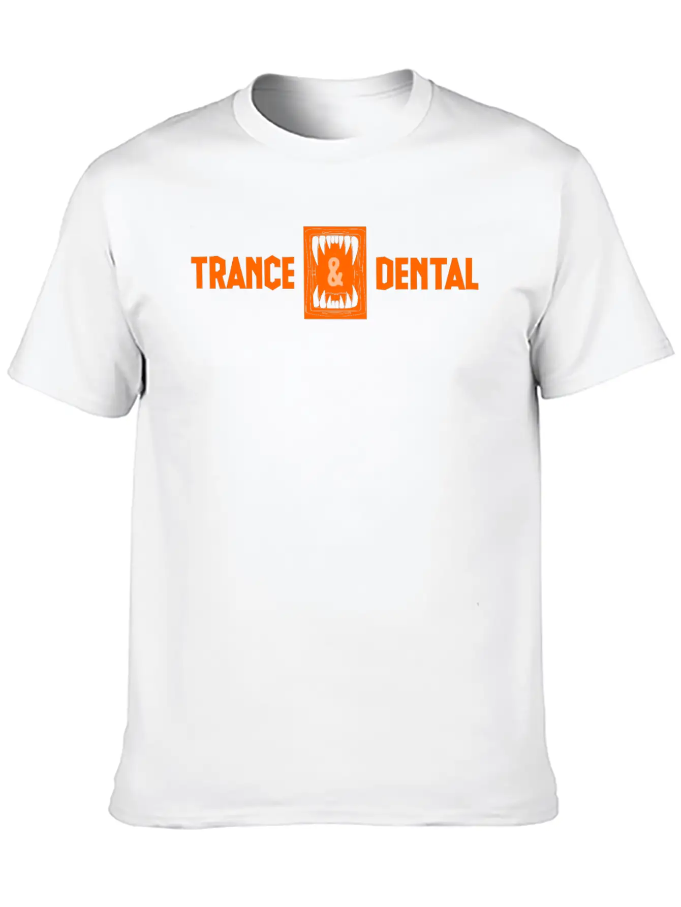 TRANCE DENTAL Unisex Short Sleeve Soft Cotton T-Shirt – Casual Everyday Wear