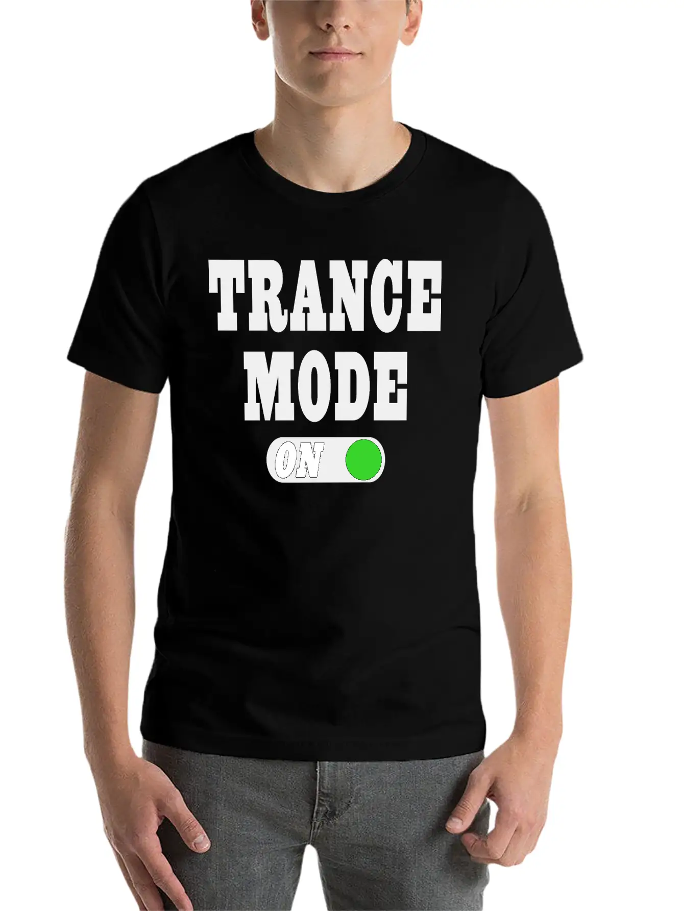 Trance Mode On! Stylish Everyday T-Shirt – Unisex Basic Cotton Tee