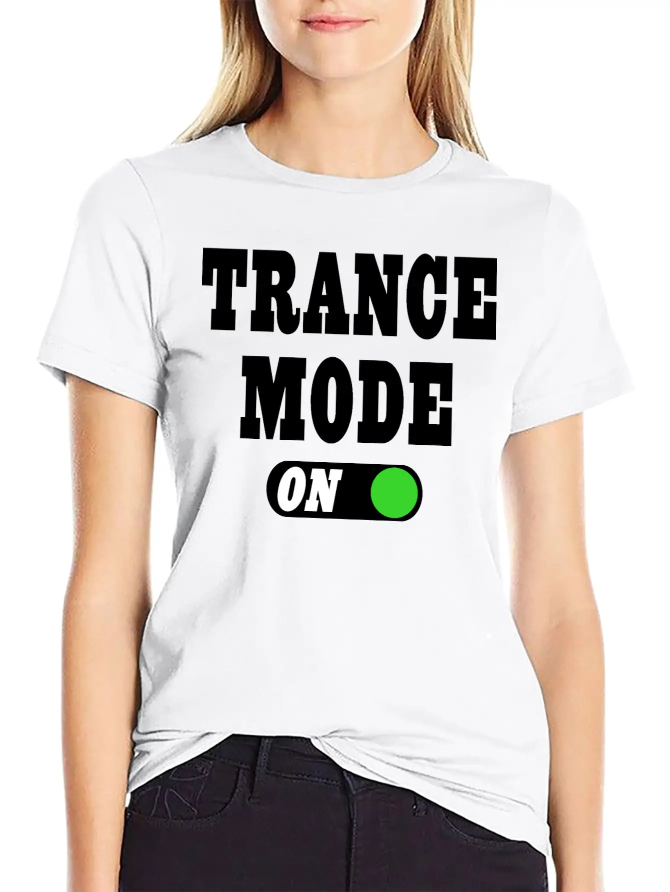 Trance Mode On! Stylish Everyday T-Shirt – Unisex Basic Cotton Tee