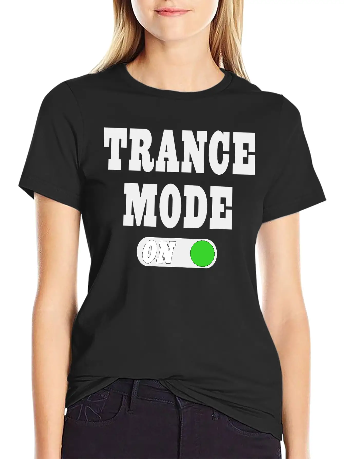 Trance Mode On! Stylish Everyday T-Shirt – Unisex Basic Cotton Tee