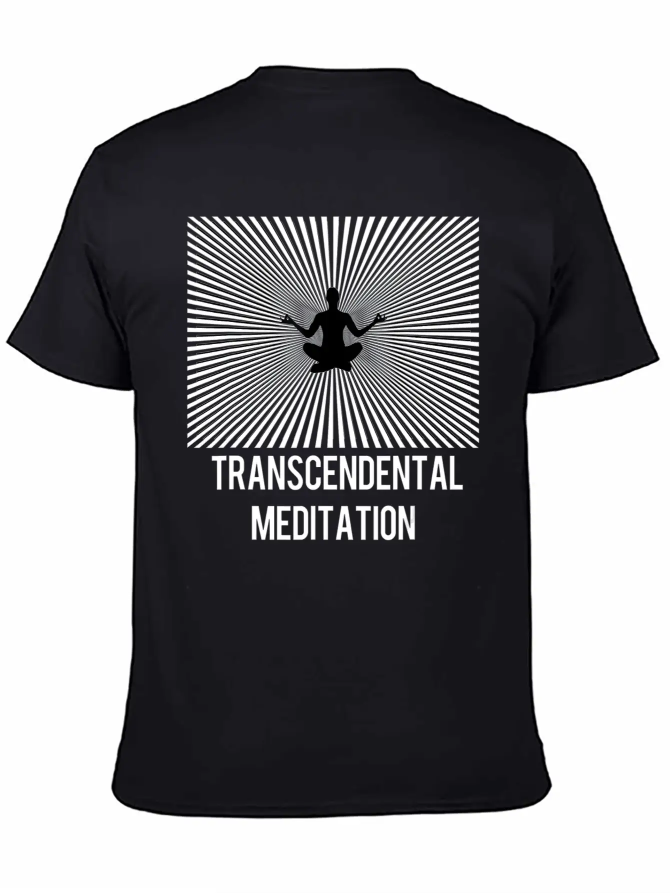Transcendental Meditation TM Yoga Mantra Energy Unisex Short Sleeve Soft Cotton T-Shirt – Casual Everyday Wear