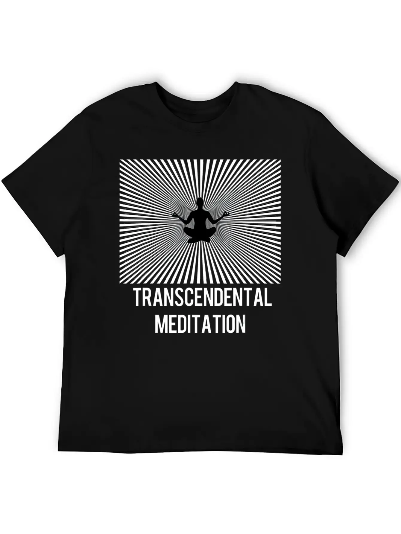 Transcendental Meditation TM Yoga Mantra Energy Unisex Short Sleeve Soft Cotton T-Shirt – Casual Everyday Wear