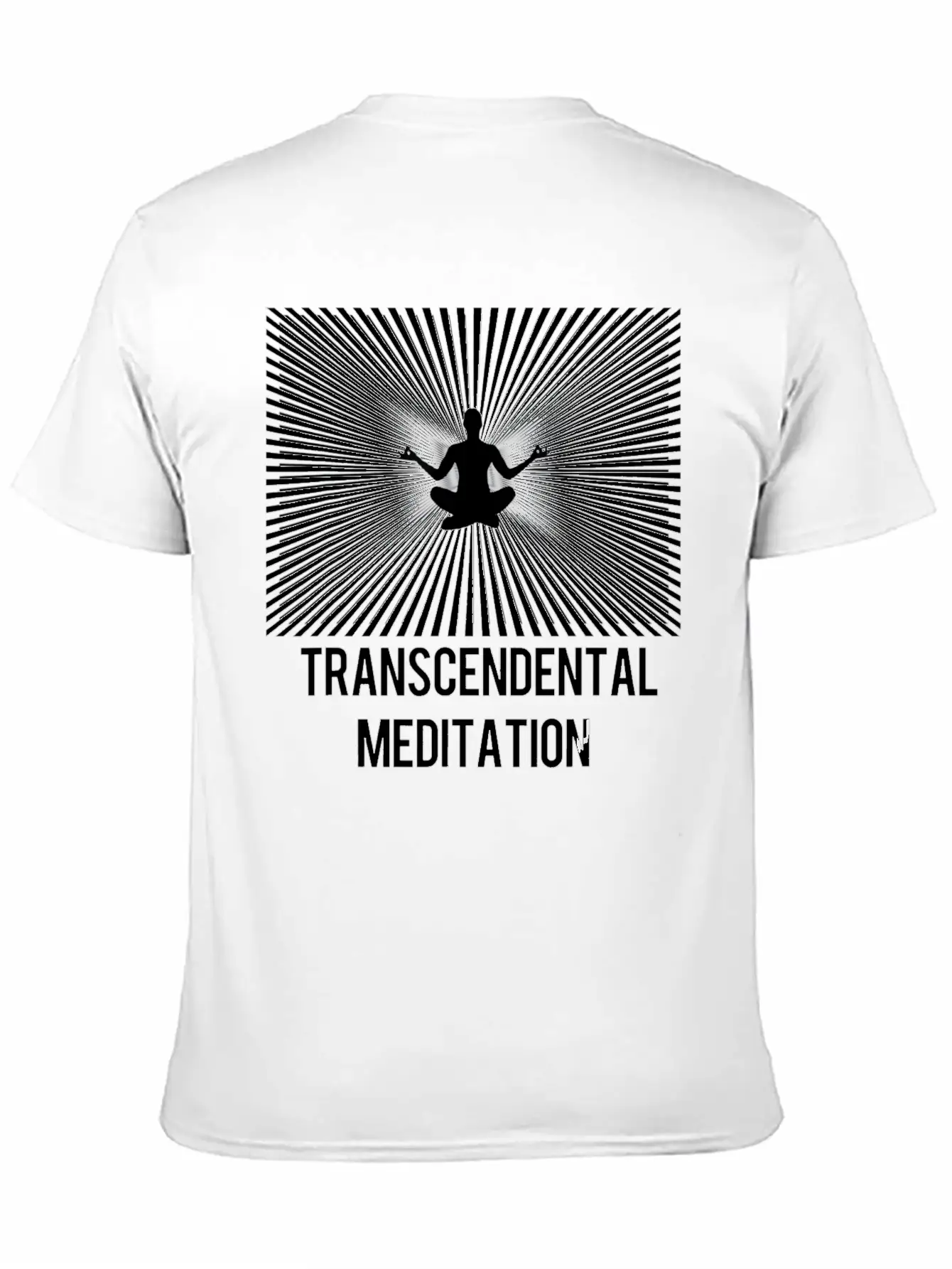 Transcendental Meditation TM Yoga Mantra Energy Unisex Short Sleeve Soft Cotton T-Shirt – Casual Everyday Wear