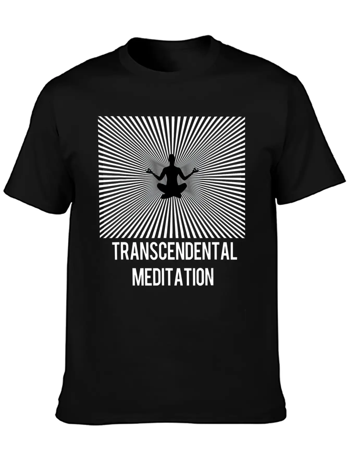 Transcendental Meditation TM Yoga Mantra Energy Unisex Short Sleeve Soft Cotton T-Shirt – Casual Everyday Wear