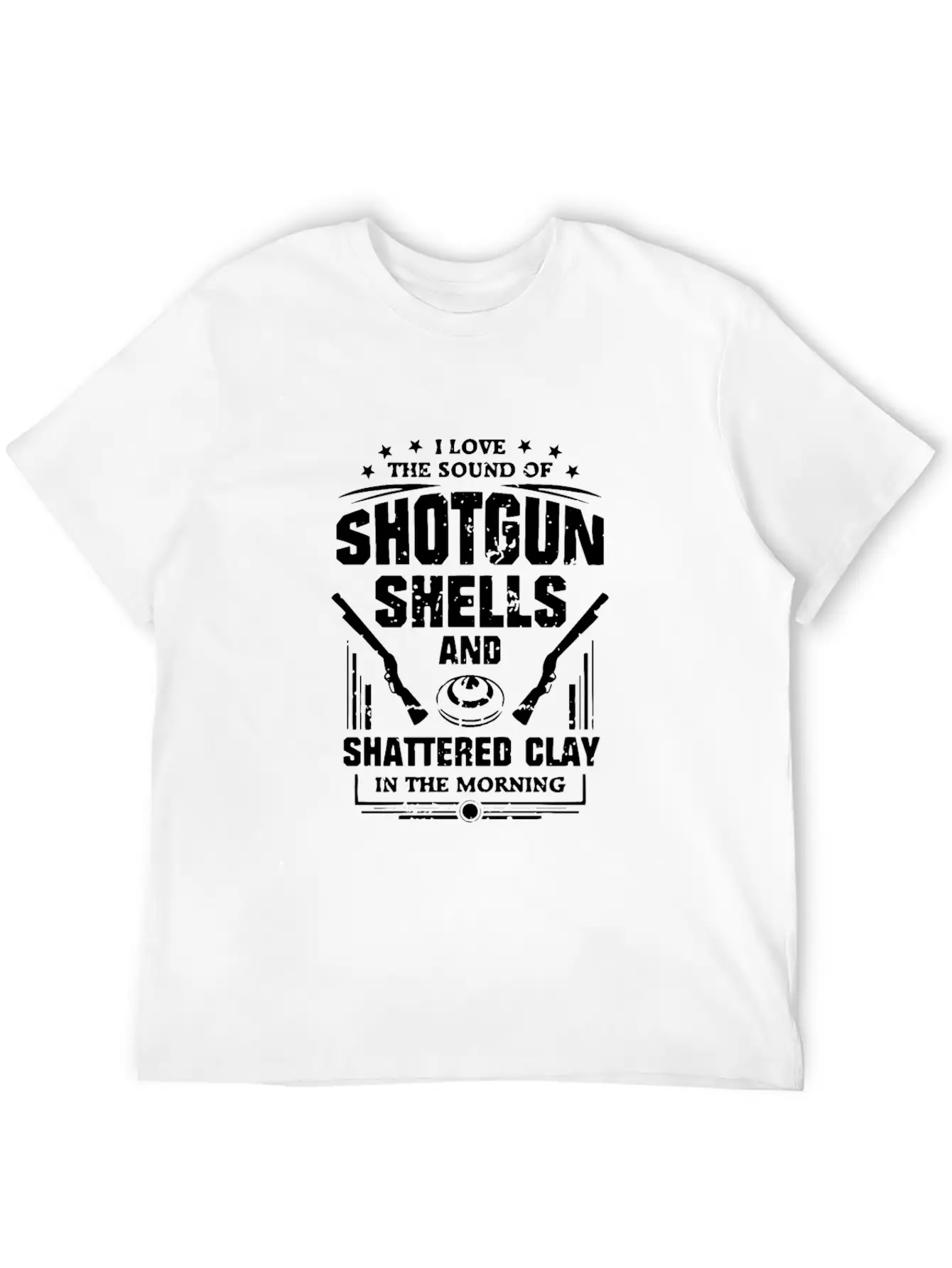Trap Shooting, Clay Stylish Everyday T-Shirt – Unisex Basic Cotton Tee
