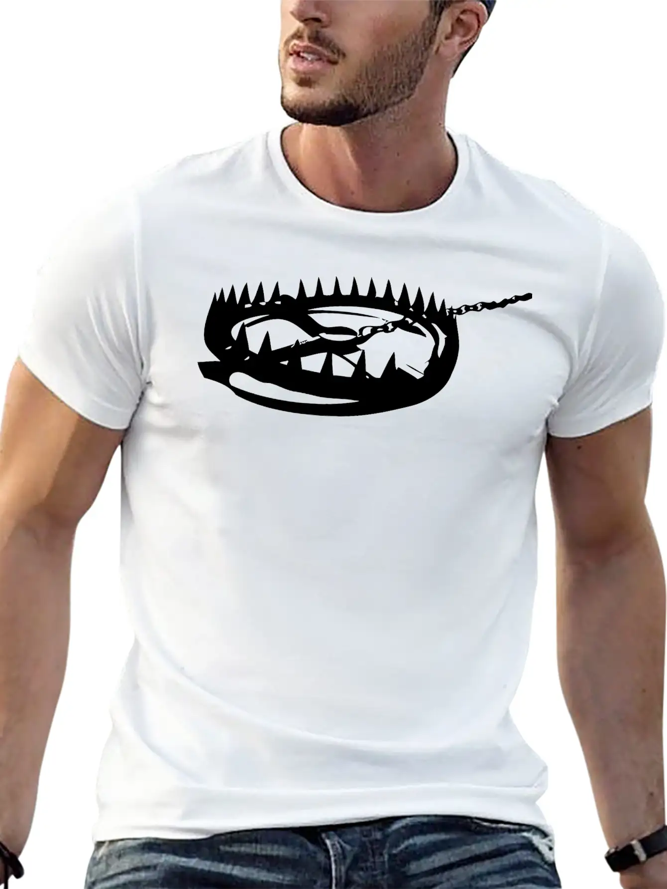 Trap Unisex Short Sleeve Soft Cotton T-Shirt – Casual Everyday Wear